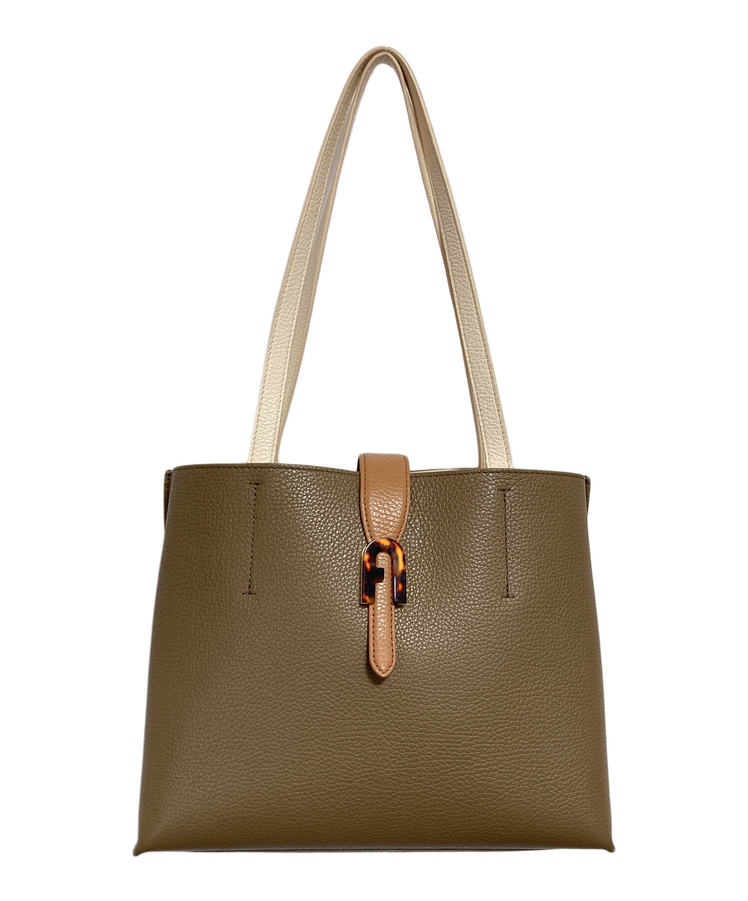中古・古着通販】FURLA (フルラ) SOFIA M TOTEトートバッグ ベージュ