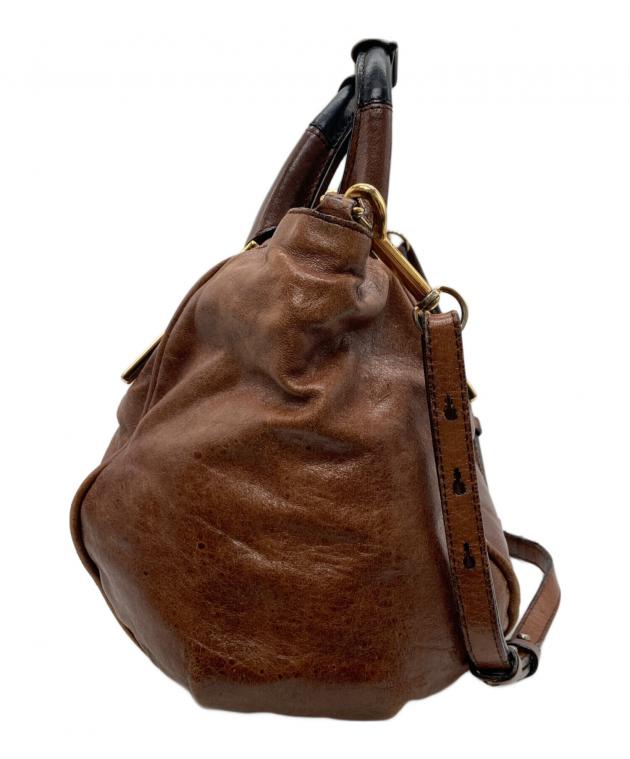 中古・古着通販】Chloe (クロエ) エテル 2WAYバッグ ブラウン