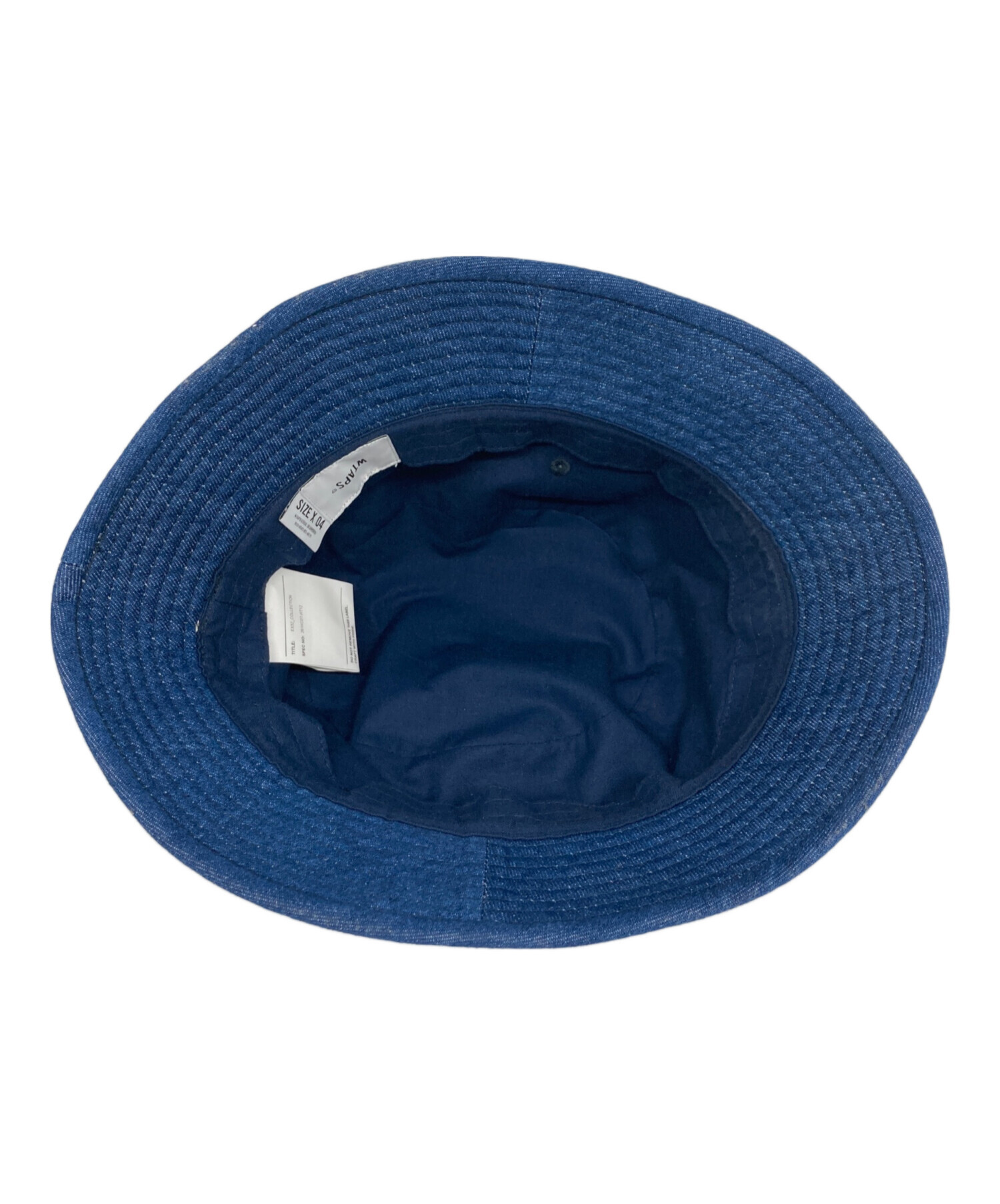 中古・古着通販】WTAPS (ダブルタップス) BUCKET 01 インディゴ サイズ