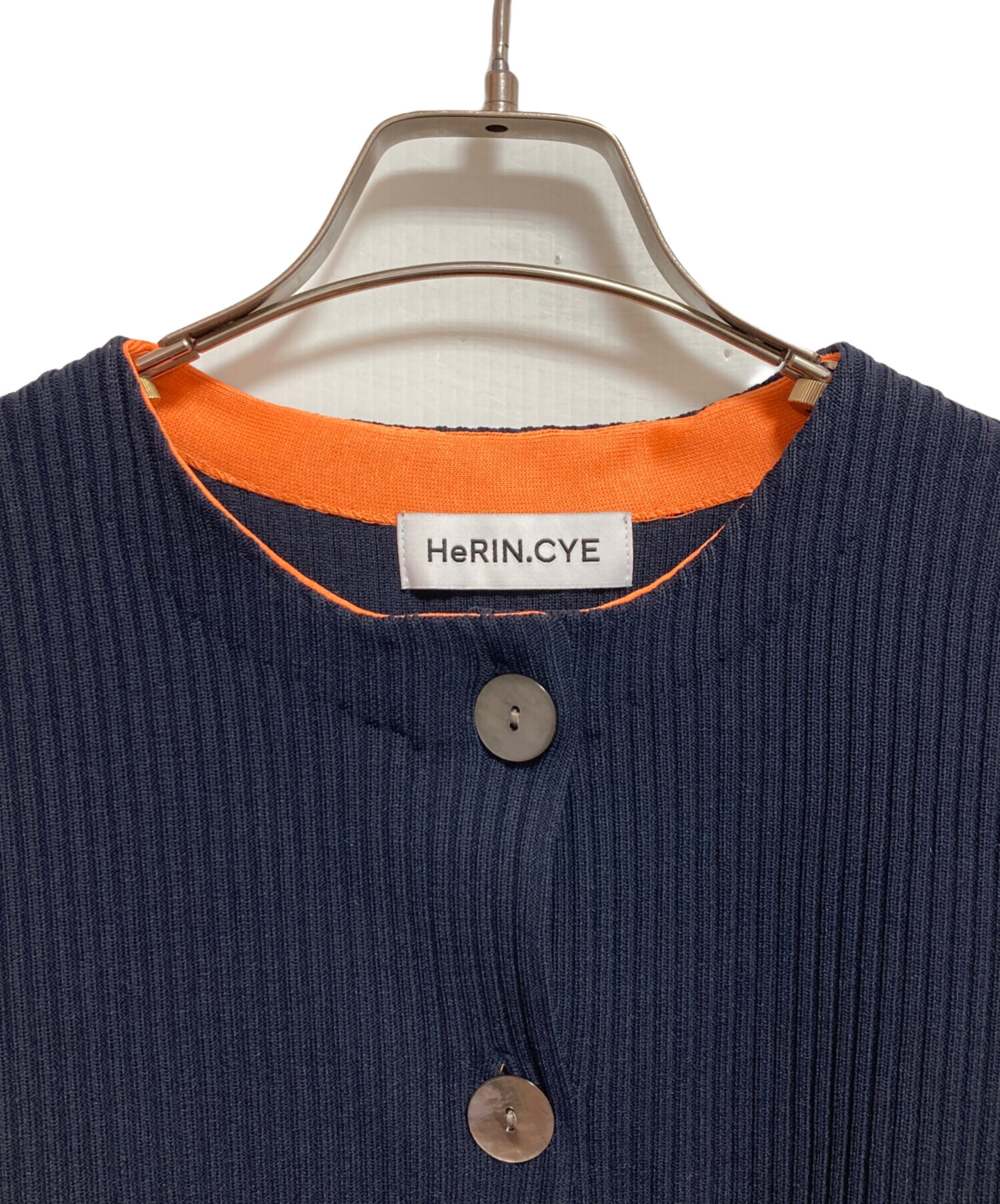 中古・古着通販】HeRIN.CYE (ヘリンドットサイ) Flare hem knit tops