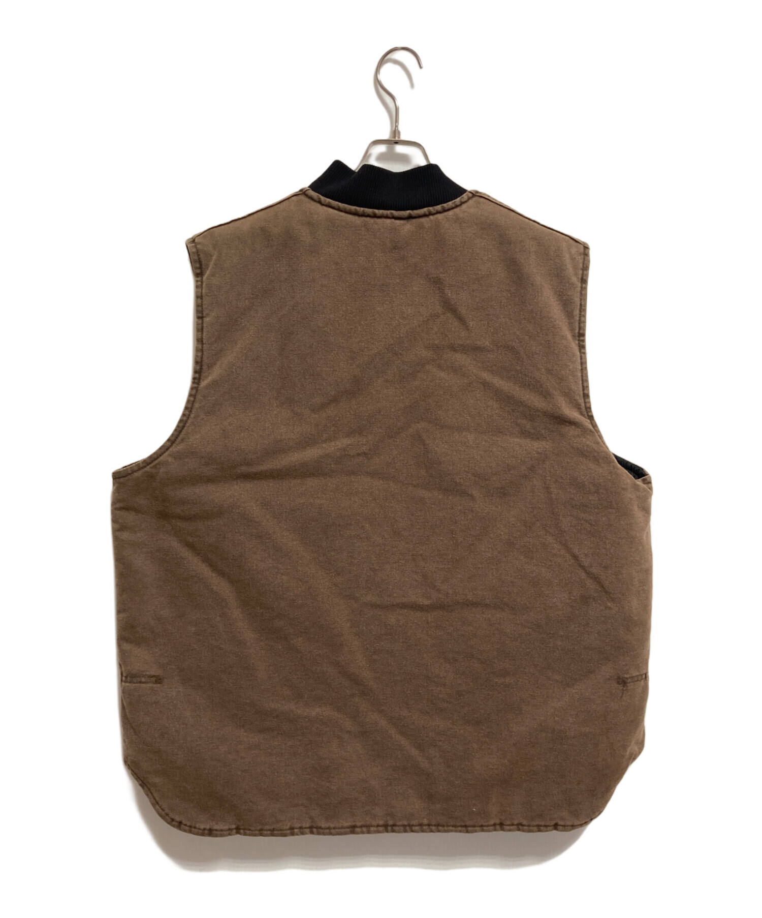 中古・古着通販】CarHartt (カーハート) ダックベスト ブラウン サイズ