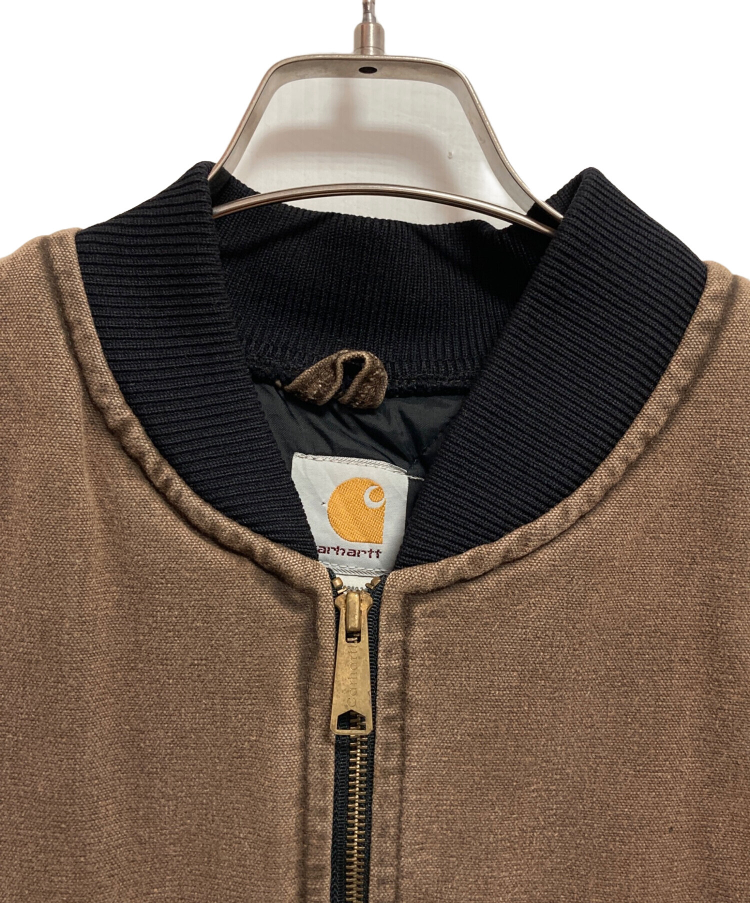 中古・古着通販】CarHartt (カーハート) ダックベスト ブラウン サイズ