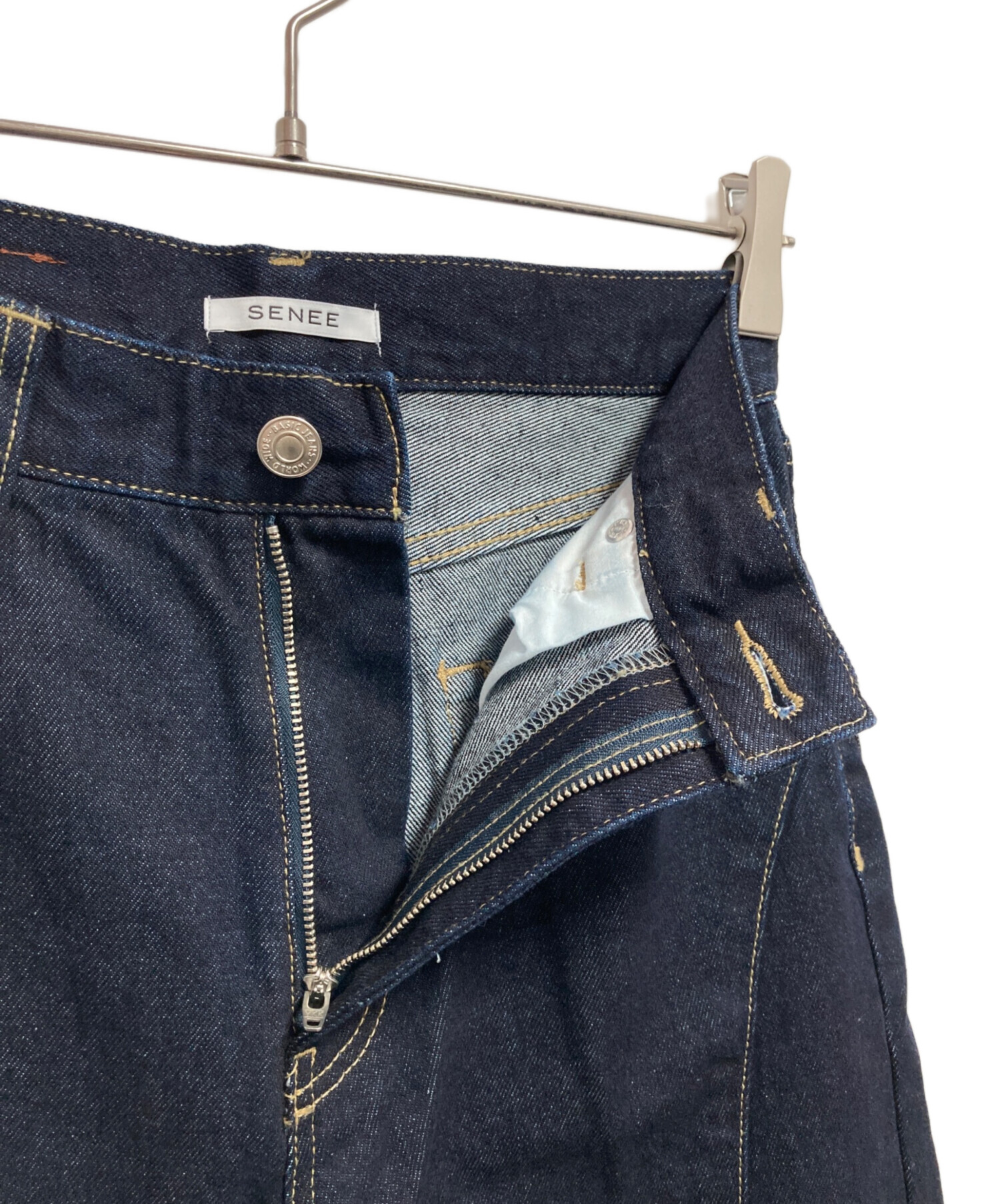 中古・古着通販】SENEE (セニー) stitch line wide denim インディゴ
