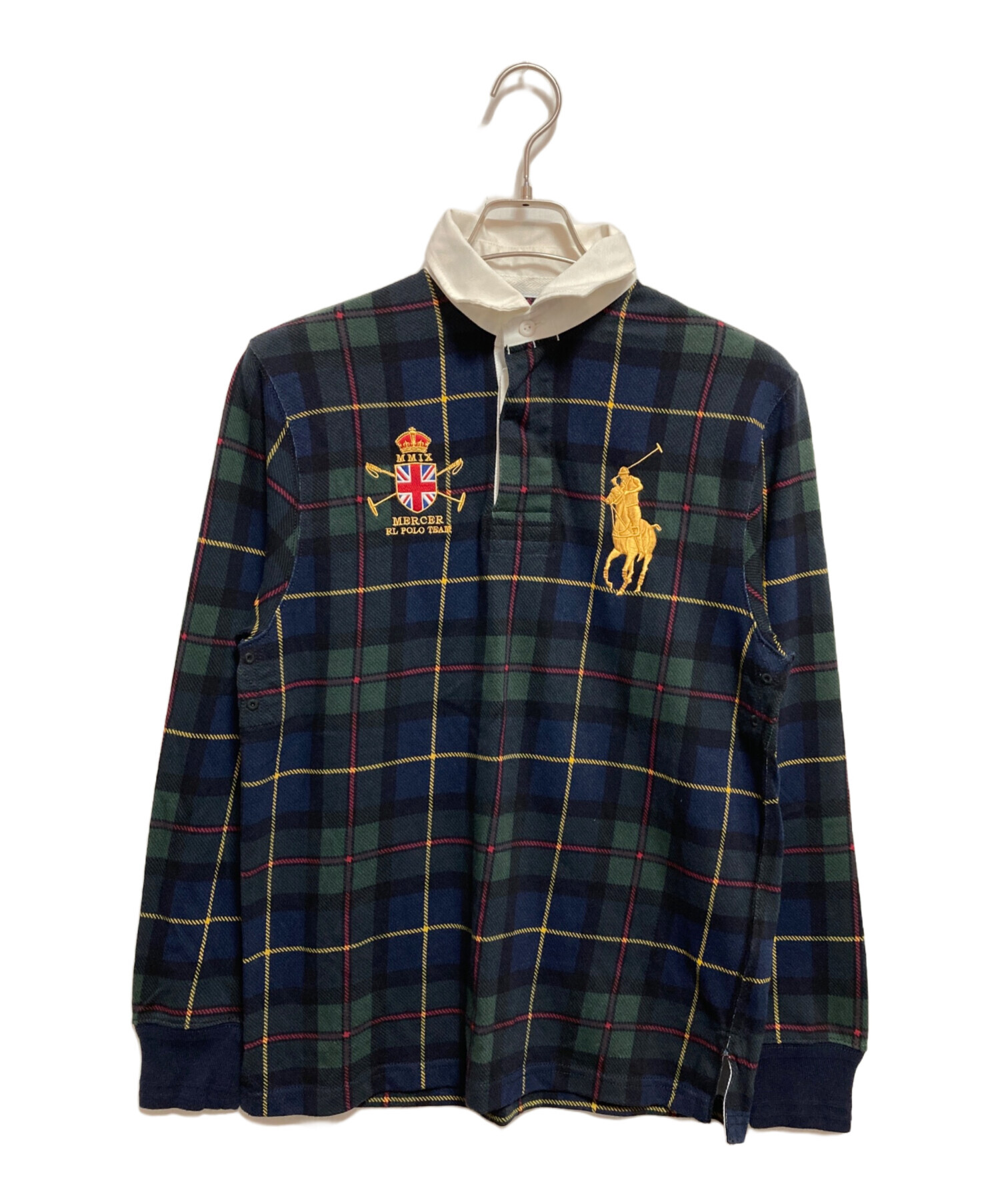 POLO by Ralph Lauren ラガーシャツ 中古・古着通販】POLO RALPH LAUREN (ポロ・ラルフローレン) ラガー
