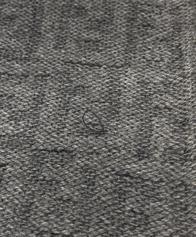 中古・古着通販】FENDI (フェンディ) ズッカ柄ウールマフラー グレー