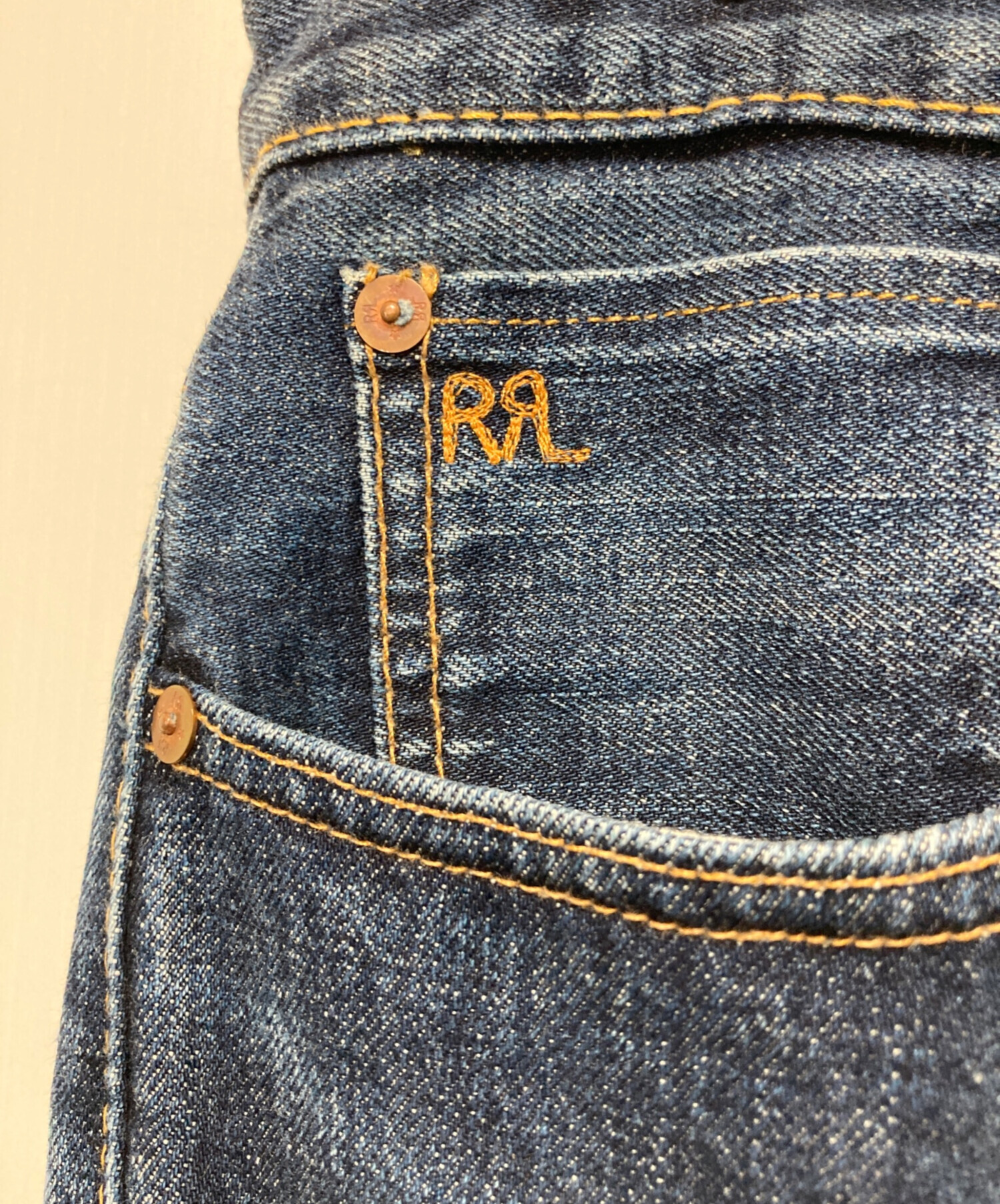 パンツ RRL / American Woven selvedge denim 中古・古着通販】RRL (ダブルアールエル) American Woven selvedge