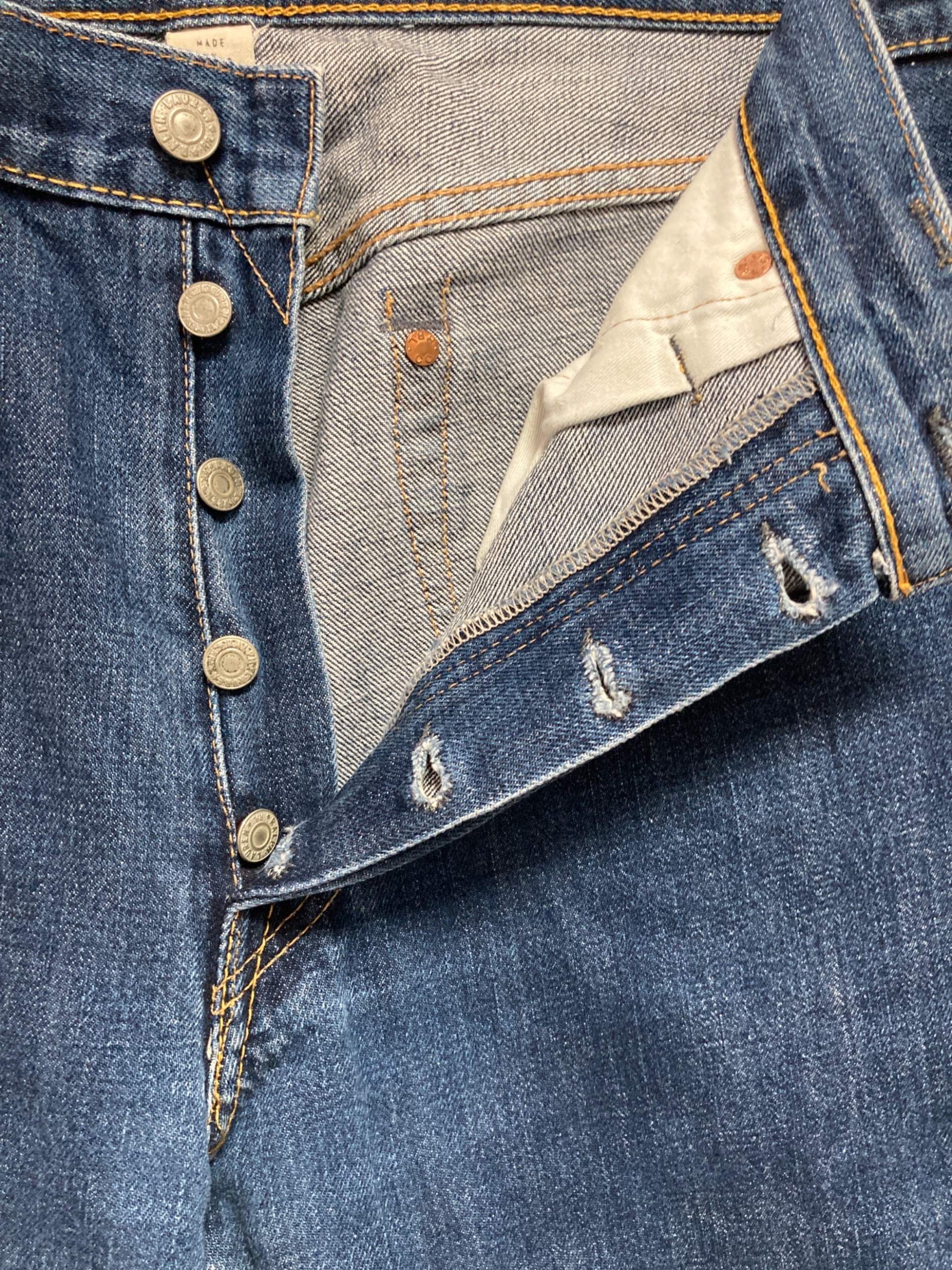 中古・古着通販】RRL (ダブルアールエル) American Woven selvedge