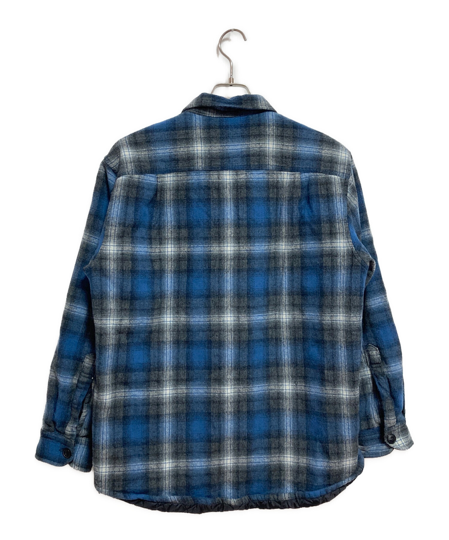 PENDLETON オンブレチェック キルティングライナー シャツジャケット 中古・古着通販】PENDLETON (ペンドルトン) キルティングオンブレ