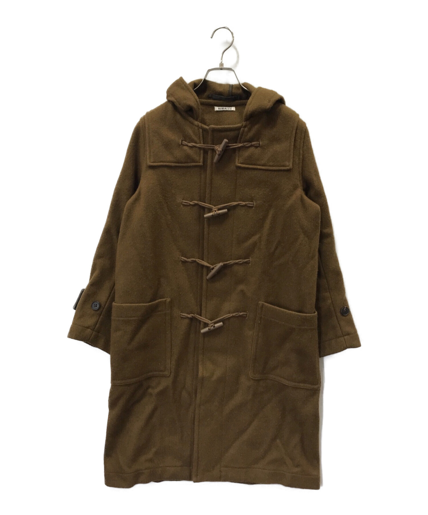 AURALEE ブラウン ダッフルコート