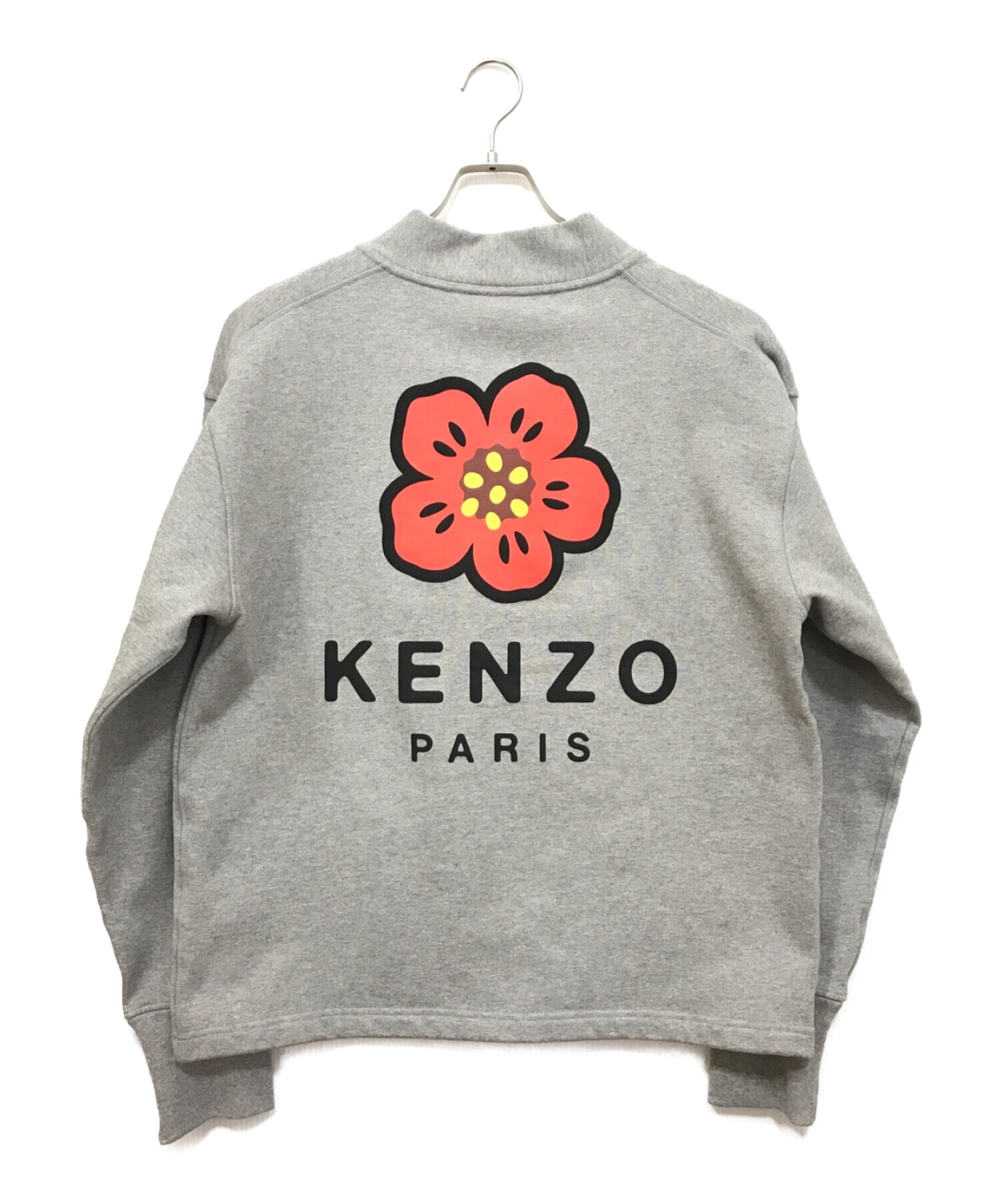 トップス KENZO BOKE FLOWER CREST CARDIGAN 中古・古着通販】KENZO (ケンゾー) Boke Flower Crest Vee Jersey