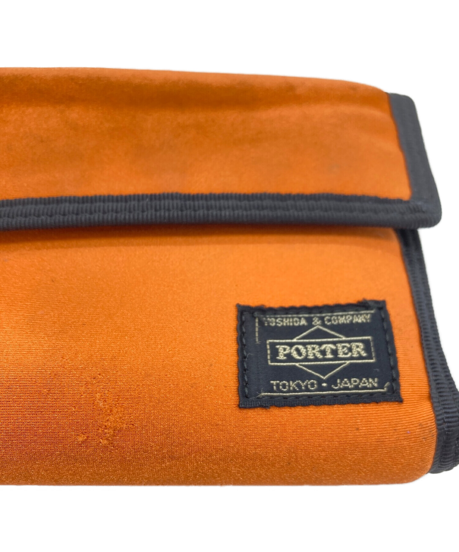 中古・古着通販】PORTER (ポーター) 手帳カバー オレンジ｜ブランド