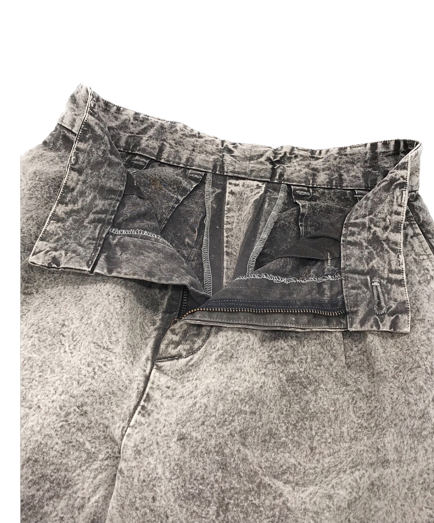 中古・古着通販】BEAUGAN (ボーガン) Double Loop Trouser グレー 