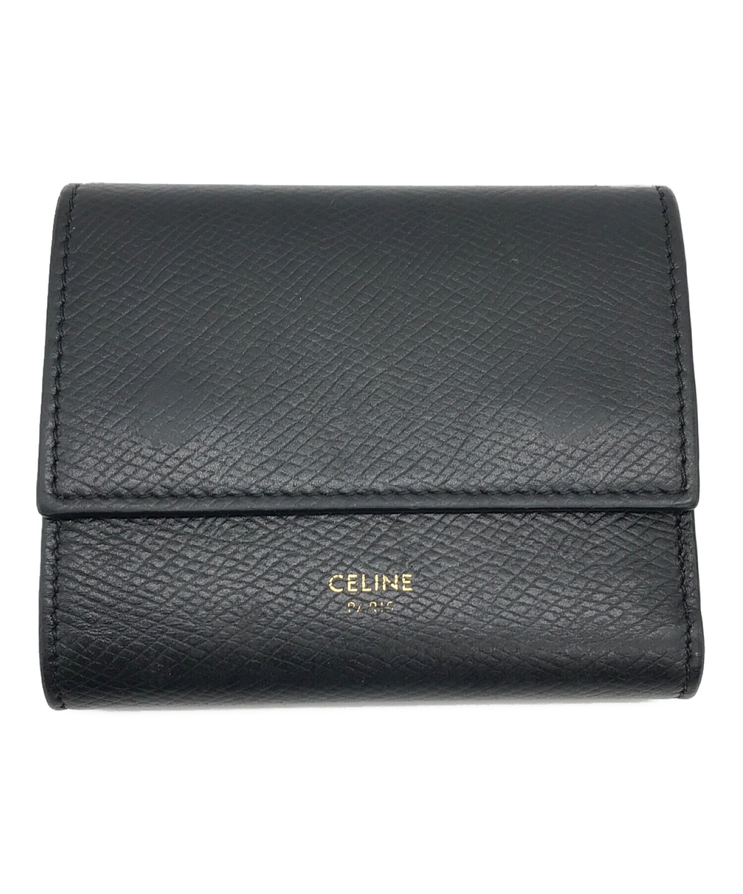 正規店購入　未使用セリーヌ CELINE スモールトリフォールドウォレット CELENE スモール トリフォールドウォレット 16