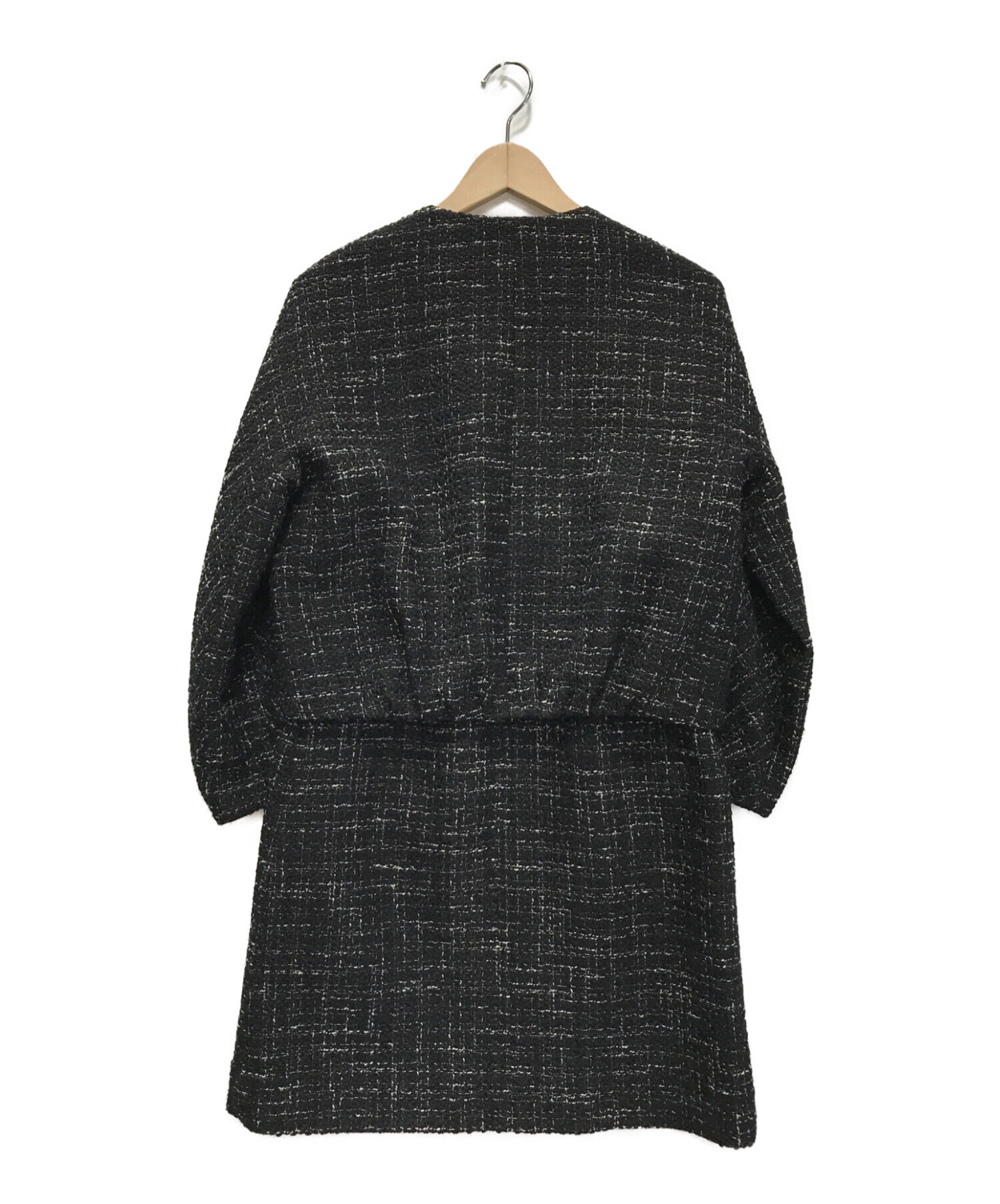 中古・古着通販】ANAYI (アナイ) スラブツイードドルマンブルゾン