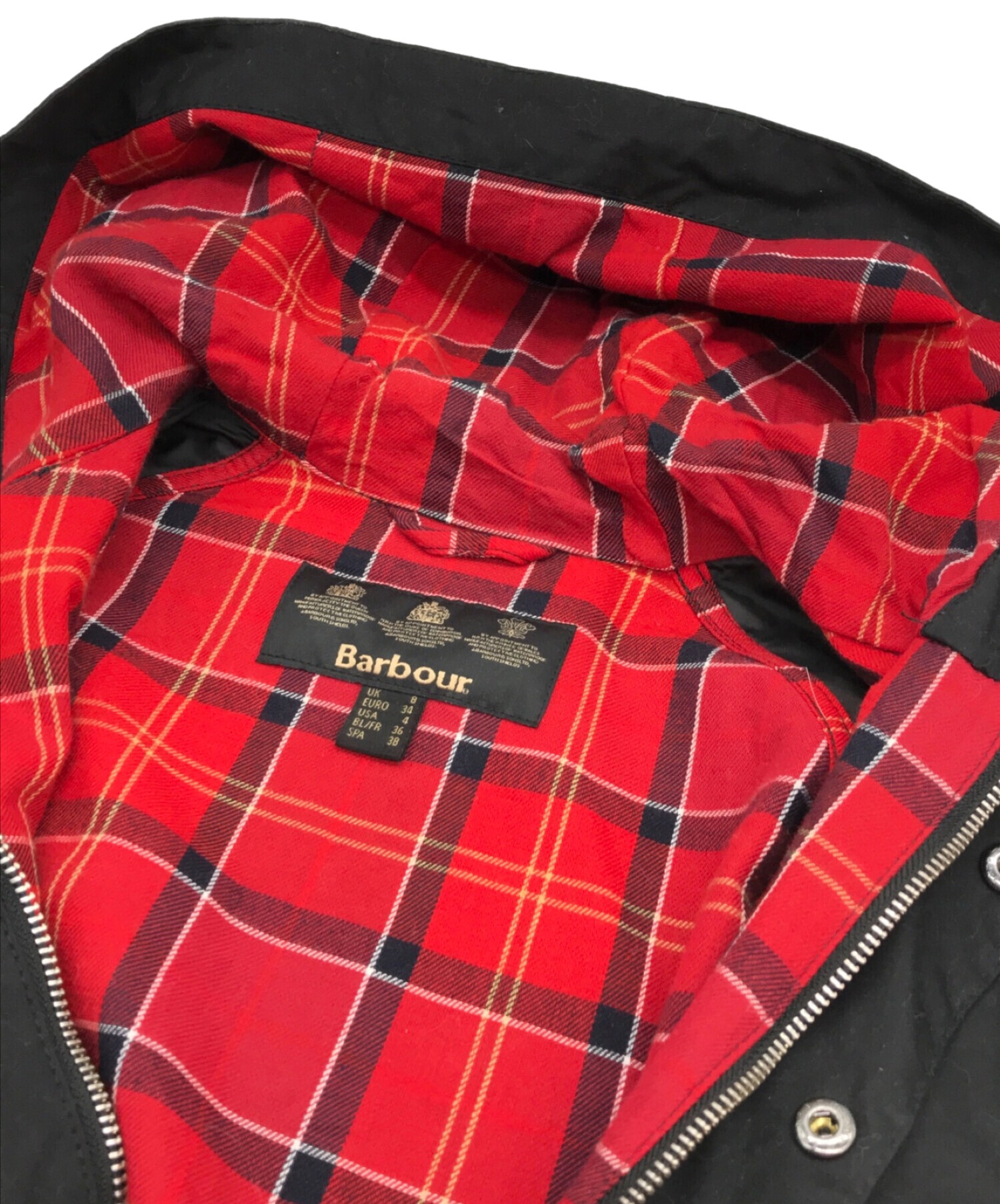 中古・古着通販】Barbour (バブアー) スペイジャケット ブラック 中古・古着通販】Barbour (バブアー) スペイジャケット ブラック