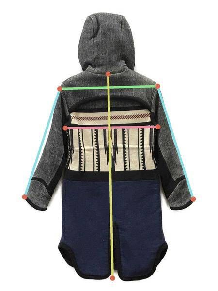 中古・古着通販】Mame Kurogouchi (マメクロゴウチ) モッズコート