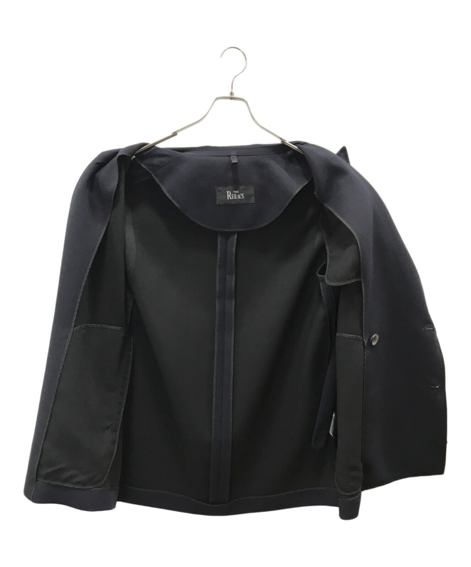 THE RERACS ネイビー ジャンパー 46 中古・古着通販】THE RERACS (ザ リラクス) イージーダブルジャケット