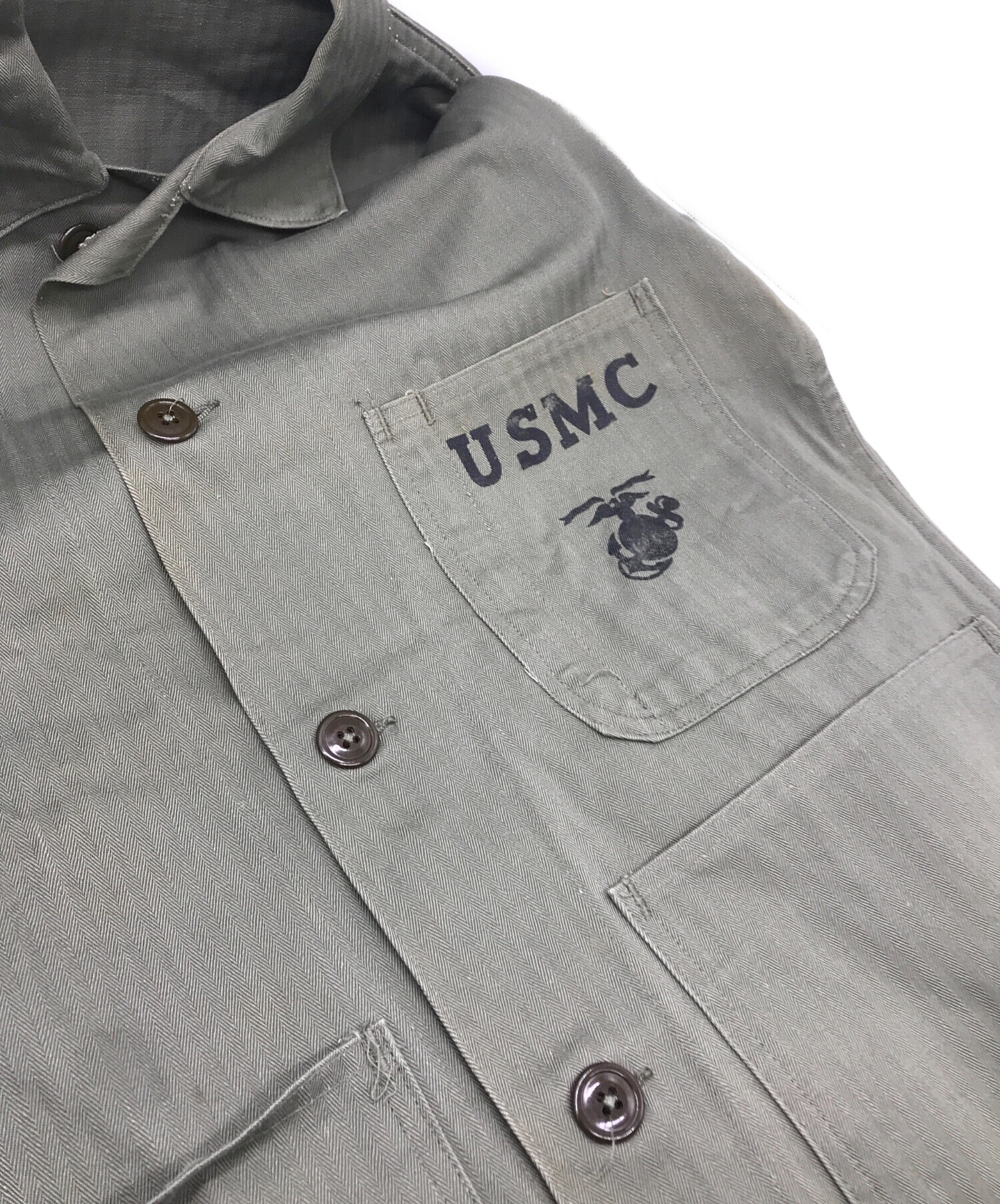 中古・古着通販】USMC (ユーエスエムシー) P-41 HBTジャケット