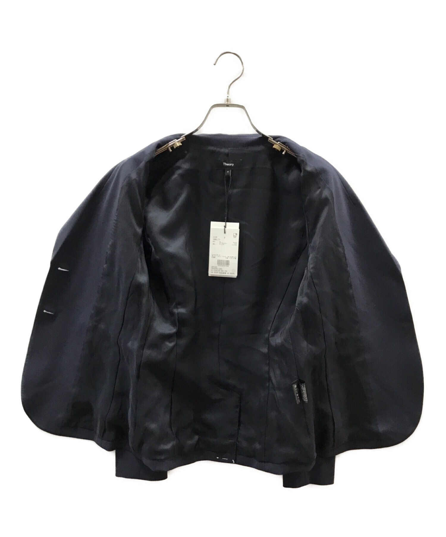 中古・古着通販】theory (セオリー) Traceable Wool Carissa ネイビー