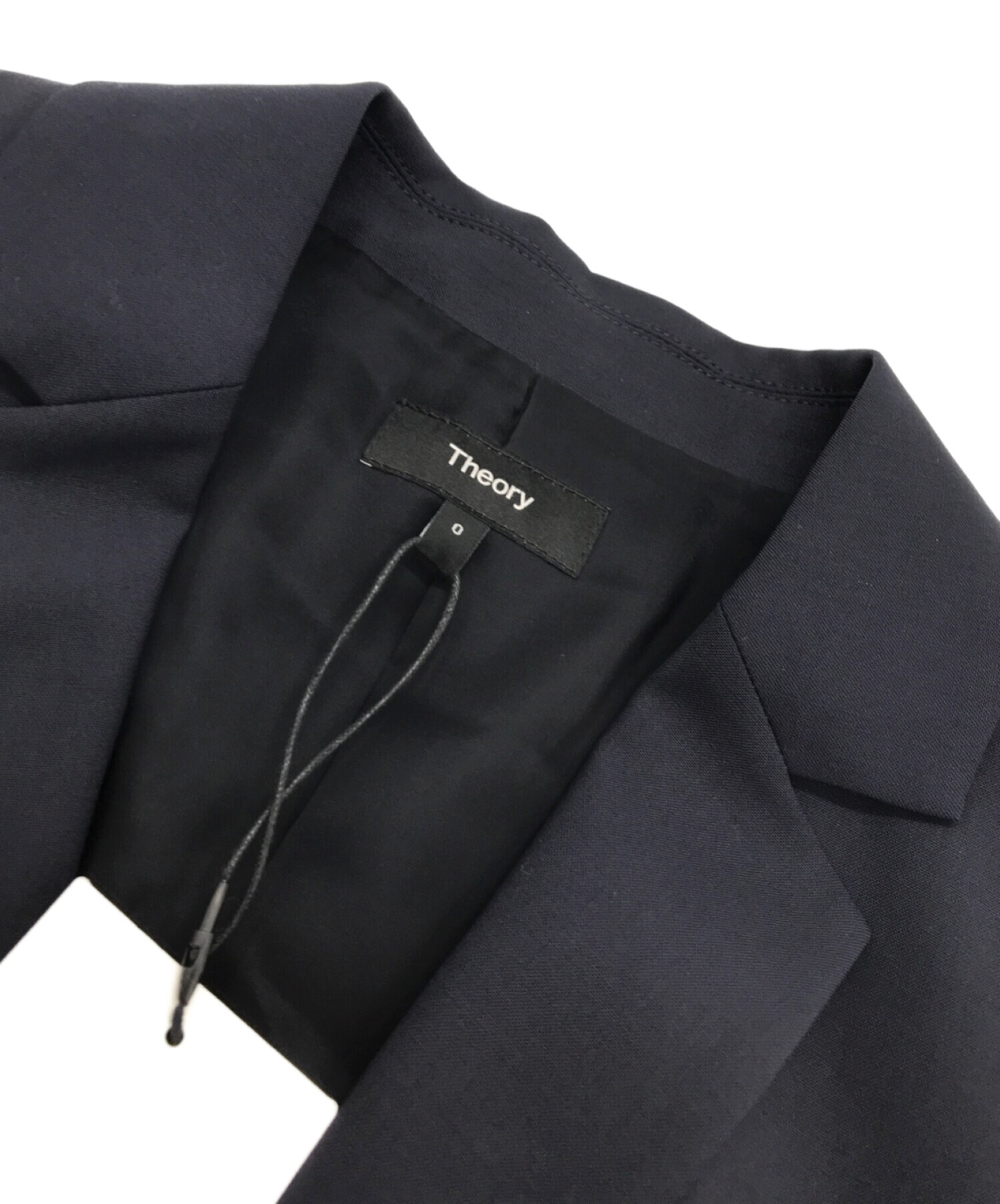 bm　　　Traceable Wool Carissa ネイビー 中古・古着通販】theory (セオリー) Traceable Wool Carissa ネイビー