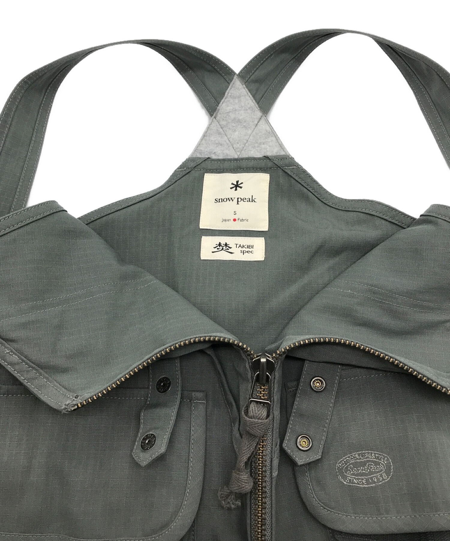 中古・古着通販】Snow peak (スノーピーク) TAKIBI Vest カーキ サイズ 