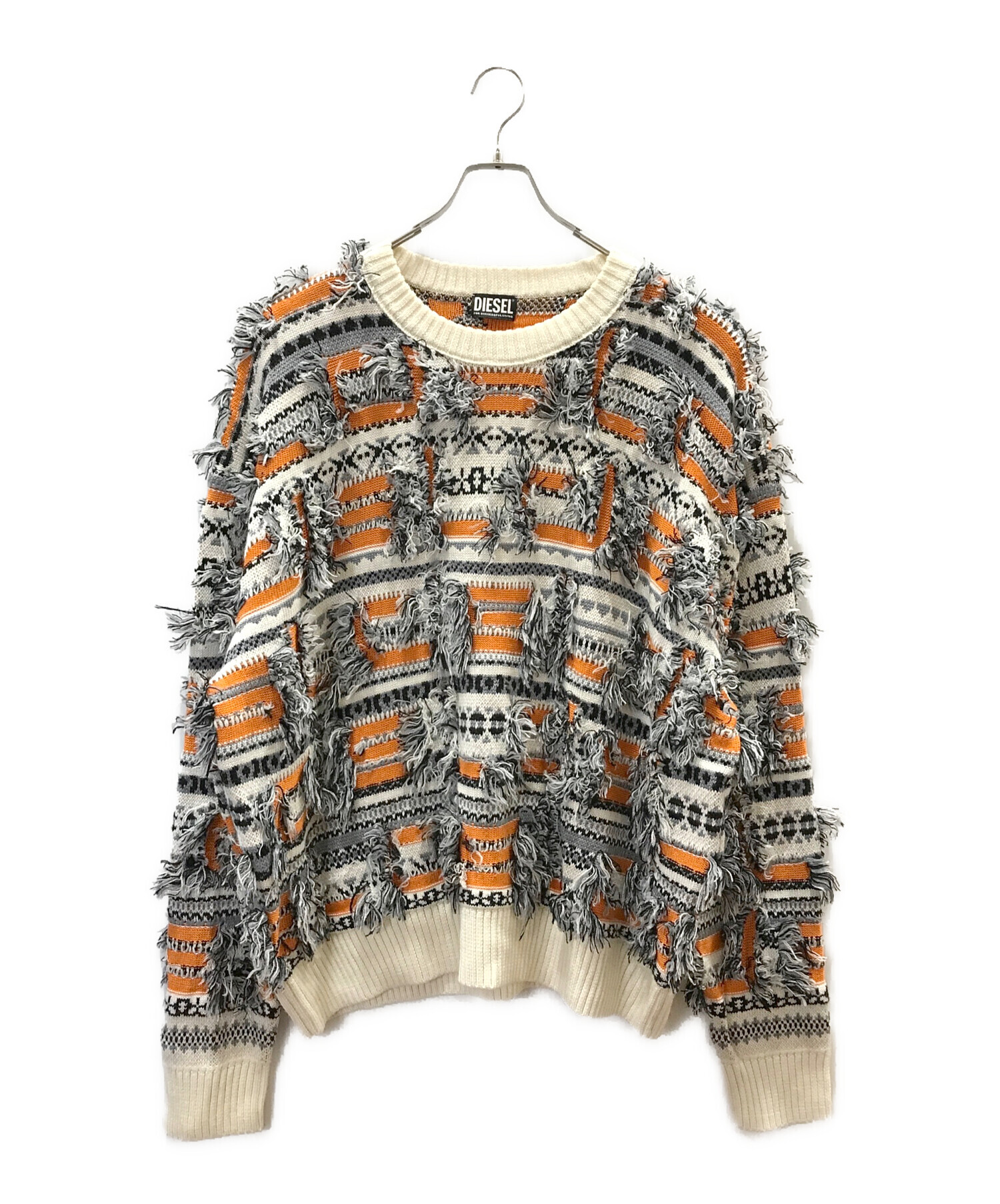 中古・古着通販】DIESEL (ディーゼル) K-Asimir インターシャ セーター 