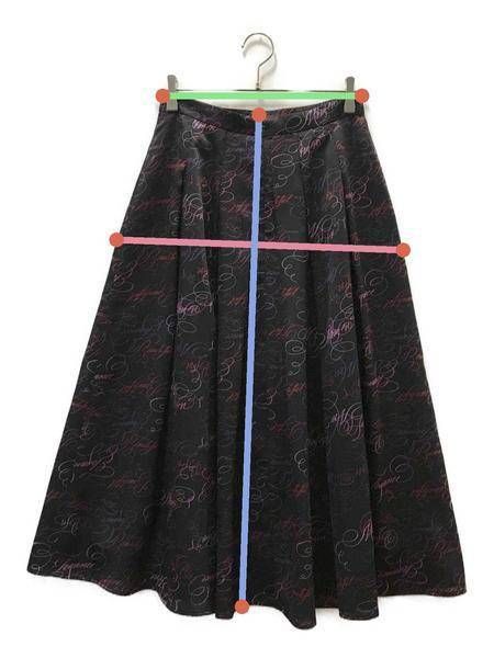 ANAYI アナイ カリグラフィー チュールスカート 38サイズ