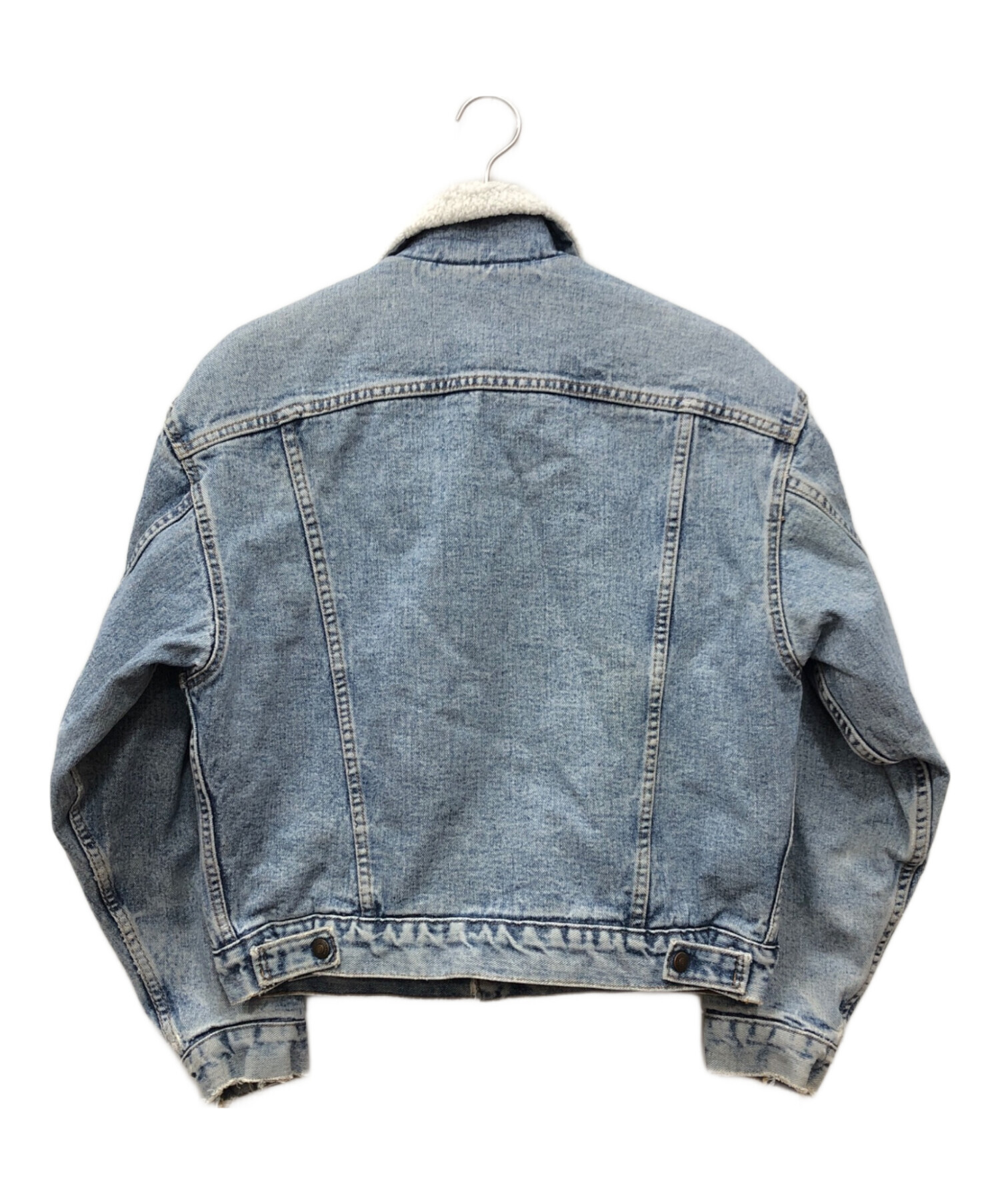 中古・古着通販】LEVI'S (リーバイス) ボアデニムジャケット ブルー