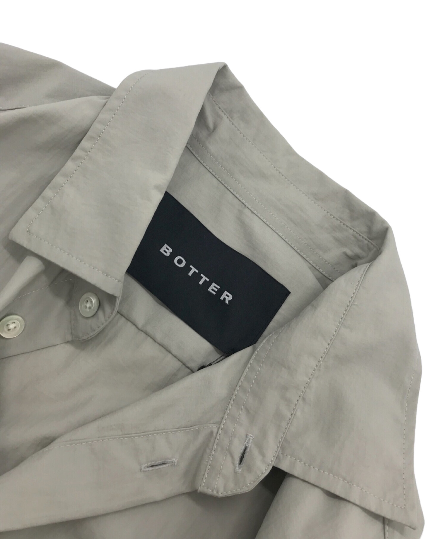中古・古着通販】BOTTER (ボッター) UTILITY POCKET SHIRT グレー 