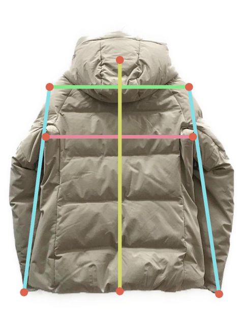 中古・古着通販】DESCENTE (デサント) ジャケット ベージュ 中古・古着通販】DESCENTE (デサント) ジャケット ベージュ