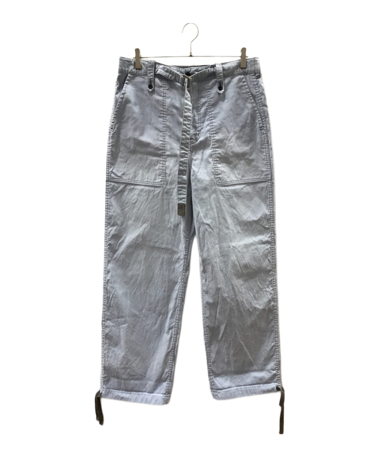 中古・古着通販】sacai (サカイ) サイドバックル ストレートパンツ 