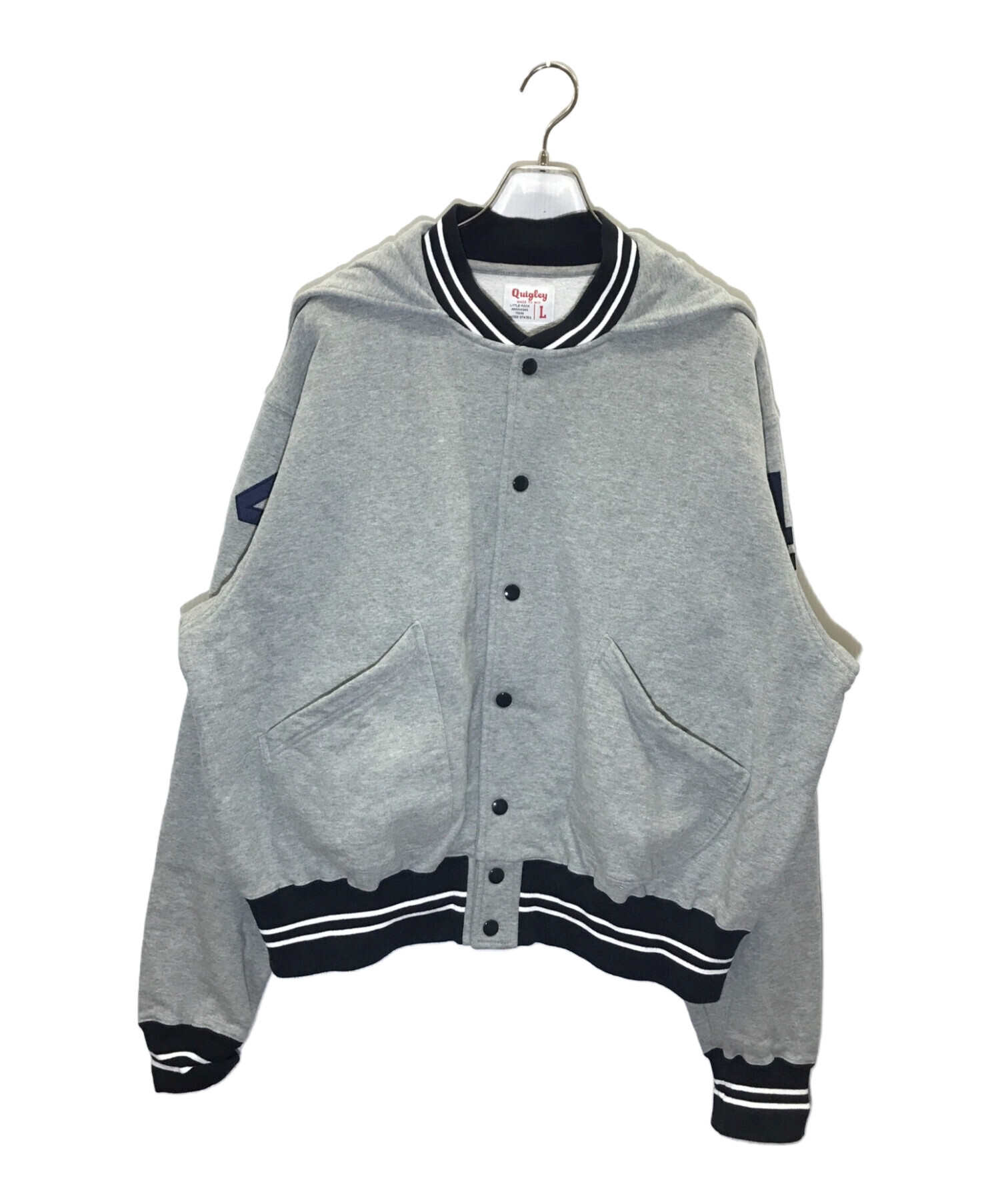中古・古着通販】Quigley (キグリー) 2WAYフーデッドスタジャン