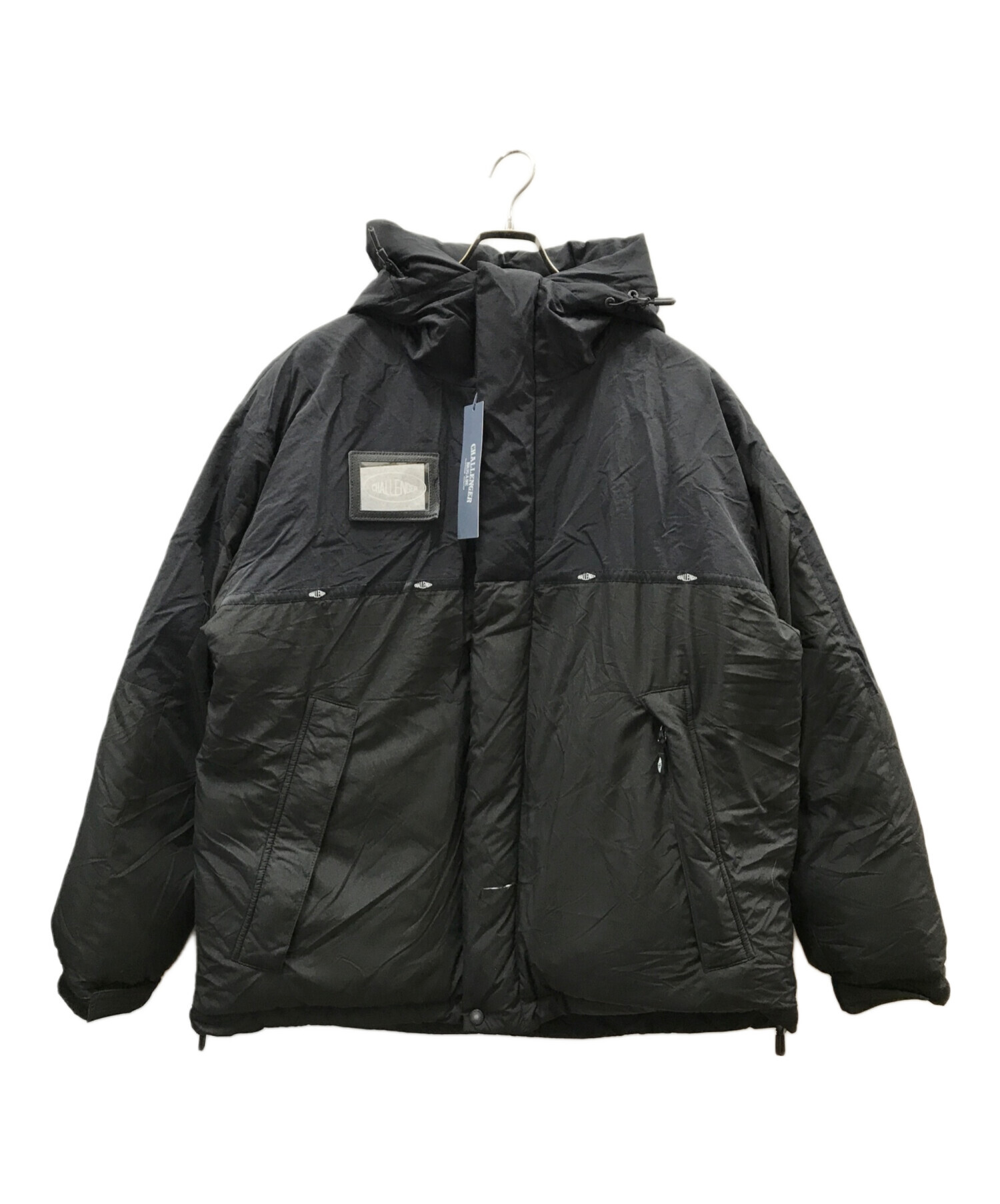 Lsize　CHALLENGER　チャレンジャー　DOWNJACKET CHALLENGER (チャレンジャー) 19AW⁄FLASH DOWN JACKET ブラック サイズ:SIZE S