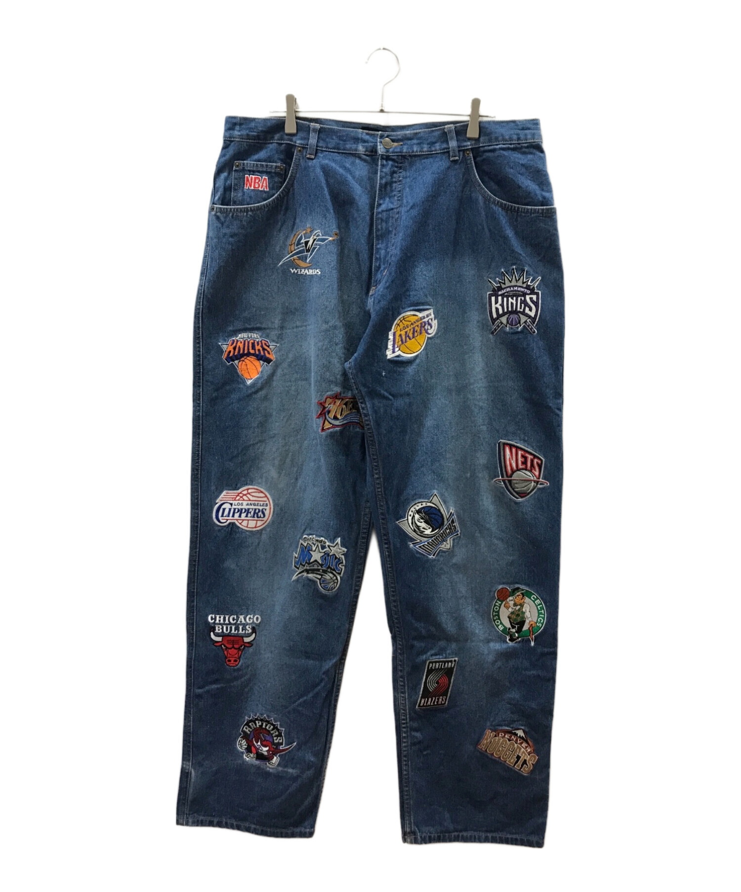 中古・古着通販】NBA (エヌビーエー) デニムパンツ インディゴ サイズ 