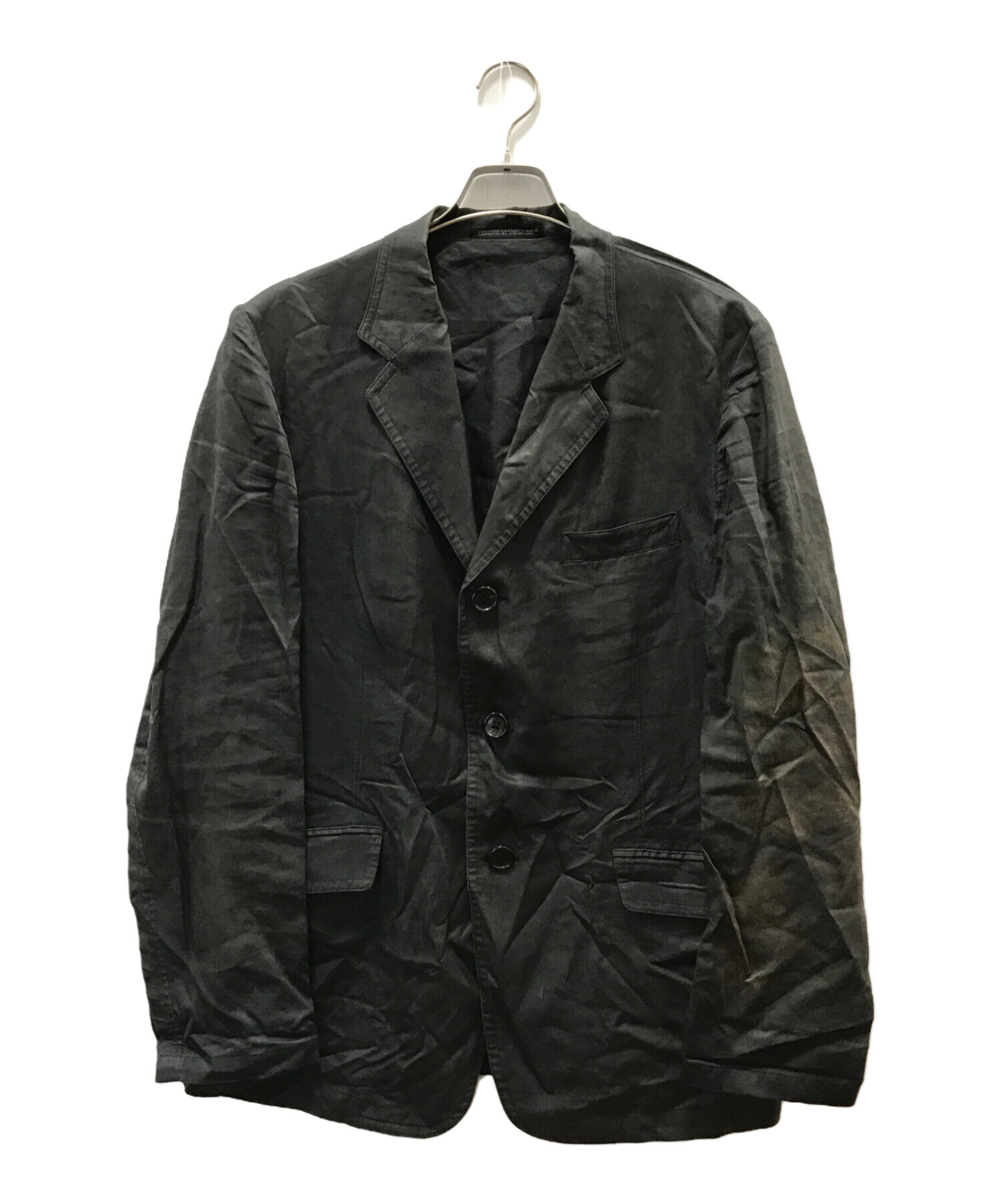 yohji yamamoto POUR HOMME ジャケット 2(S位) 黒 【古着】【中古  