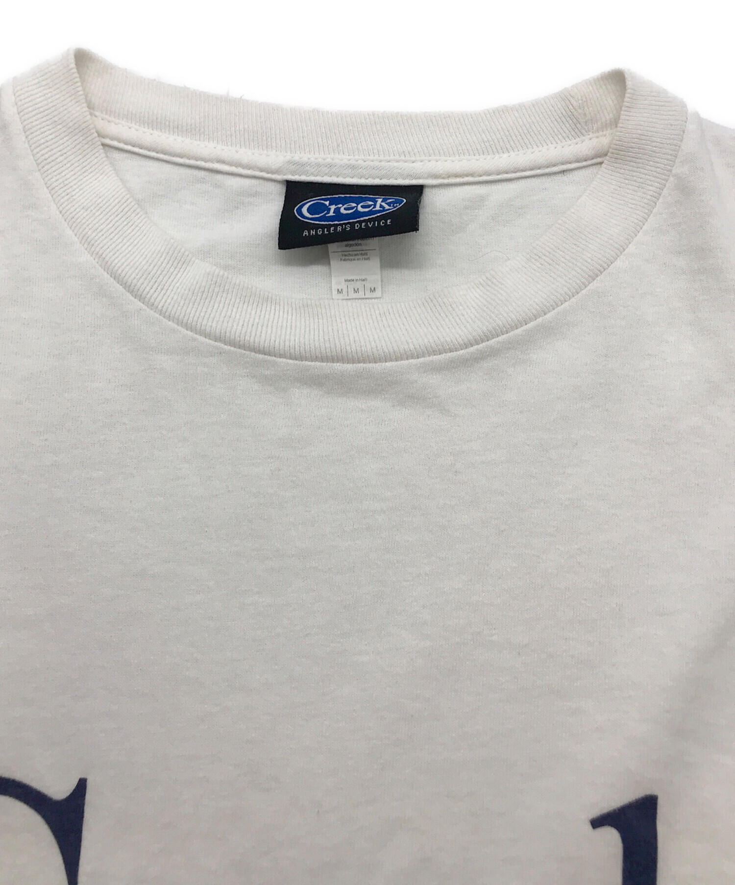 creek anglers device Tシャツ ホワイト XL 中古・古着通販Creek 