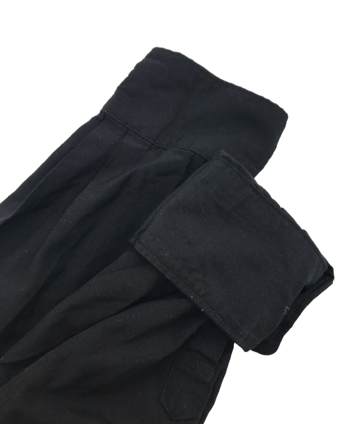 コムデギャルソンオムプリュス プルオーバー黒 中古・古着通販】COMME des GARCONS HOMME PLUS (コムデギャルソンオム