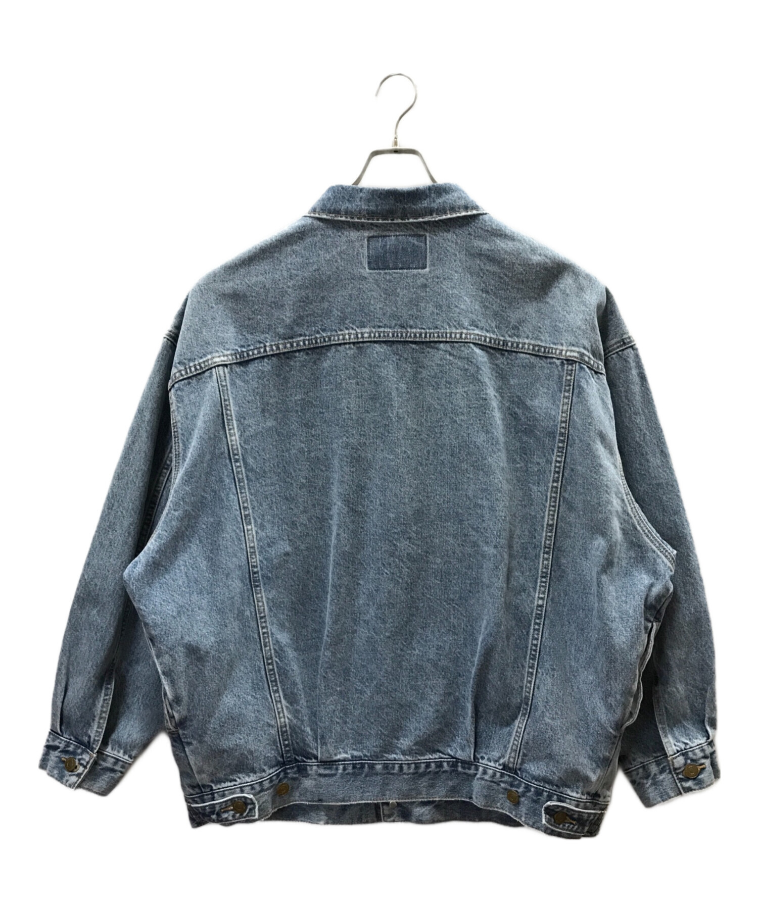 Ungridビッグシルエットデニムジャケット ライトブルー アングリッド