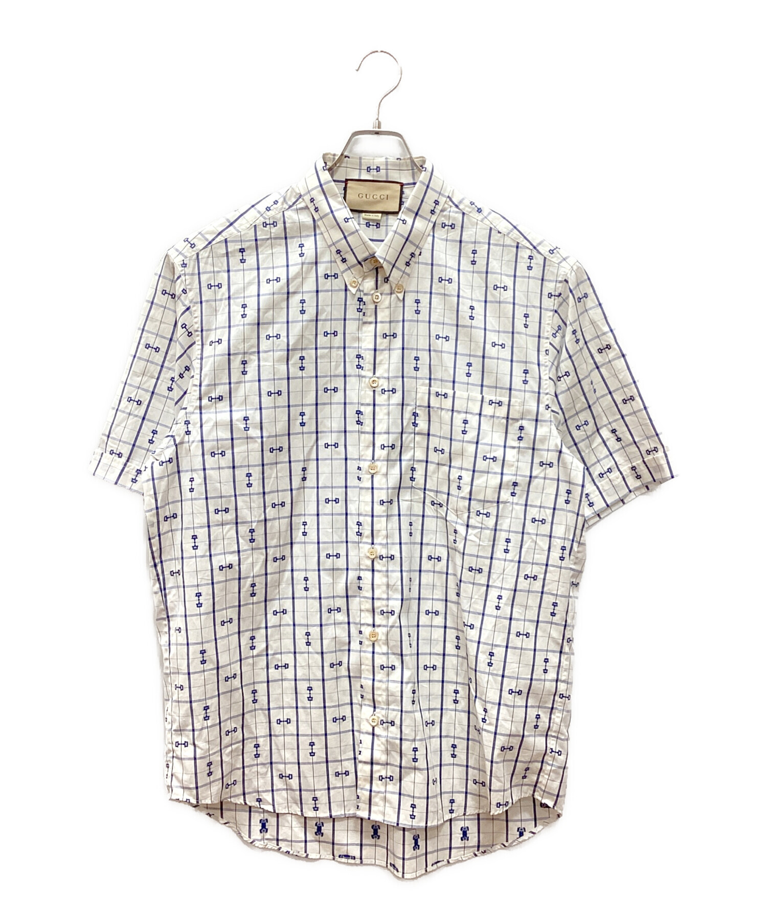 中古・古着通販】GUCCI (グッチ) ホースビット プリント コットン