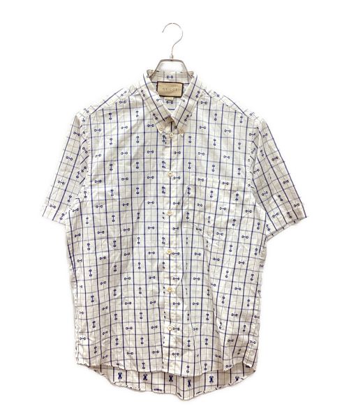 中古・古着通販】GUCCI (グッチ) ホースビット プリント コットン