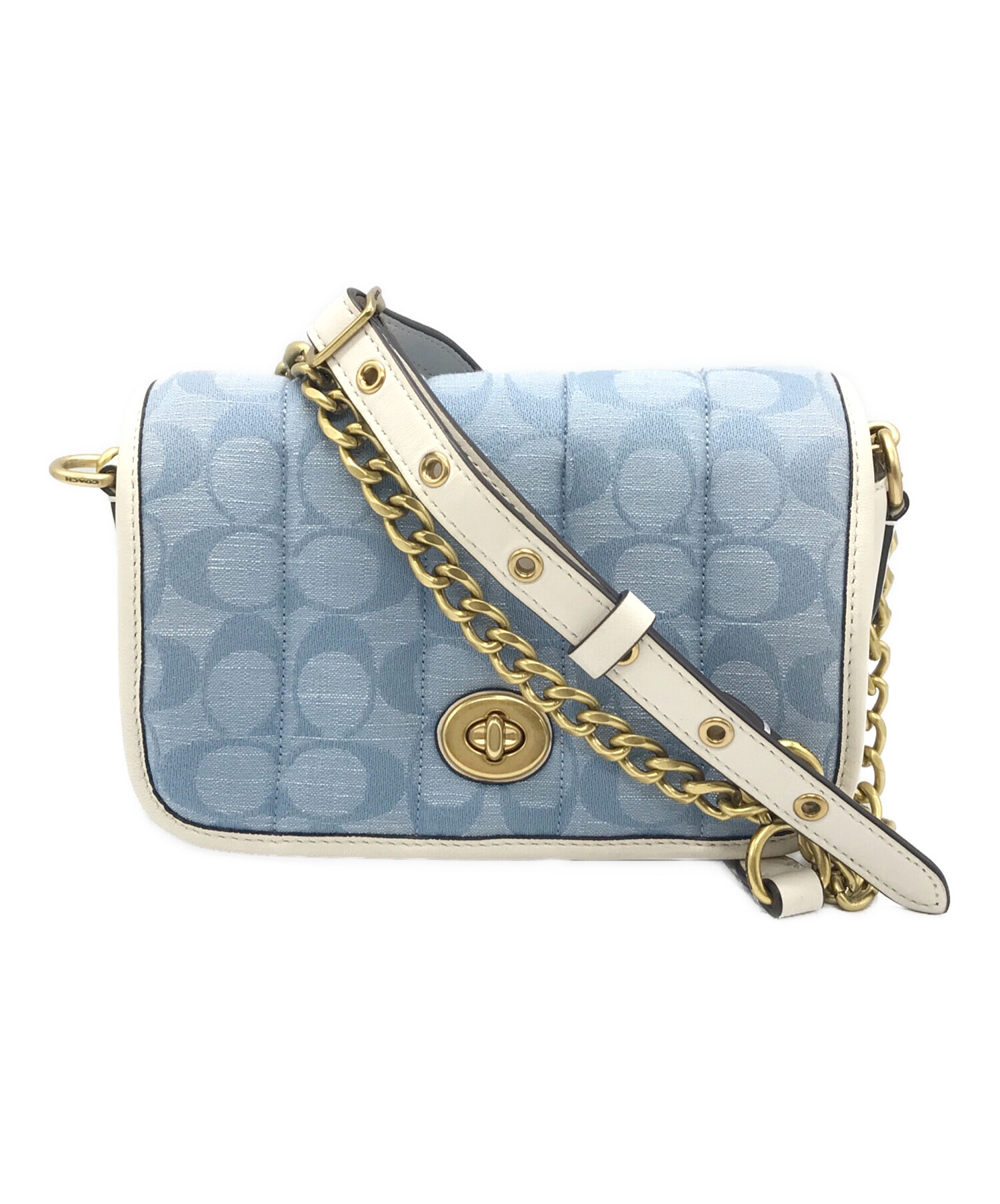 中古・古着通販】COACH (コーチ) ディンキー 18 シグネチャー 