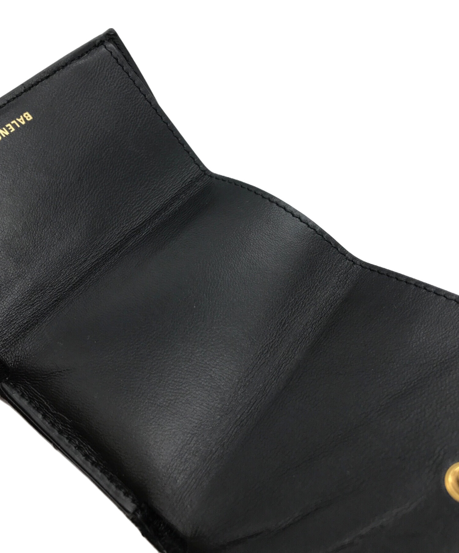 中古・古着通販】BALENCIAGA (バレンシアガ) CRUSH 三つ折り財布