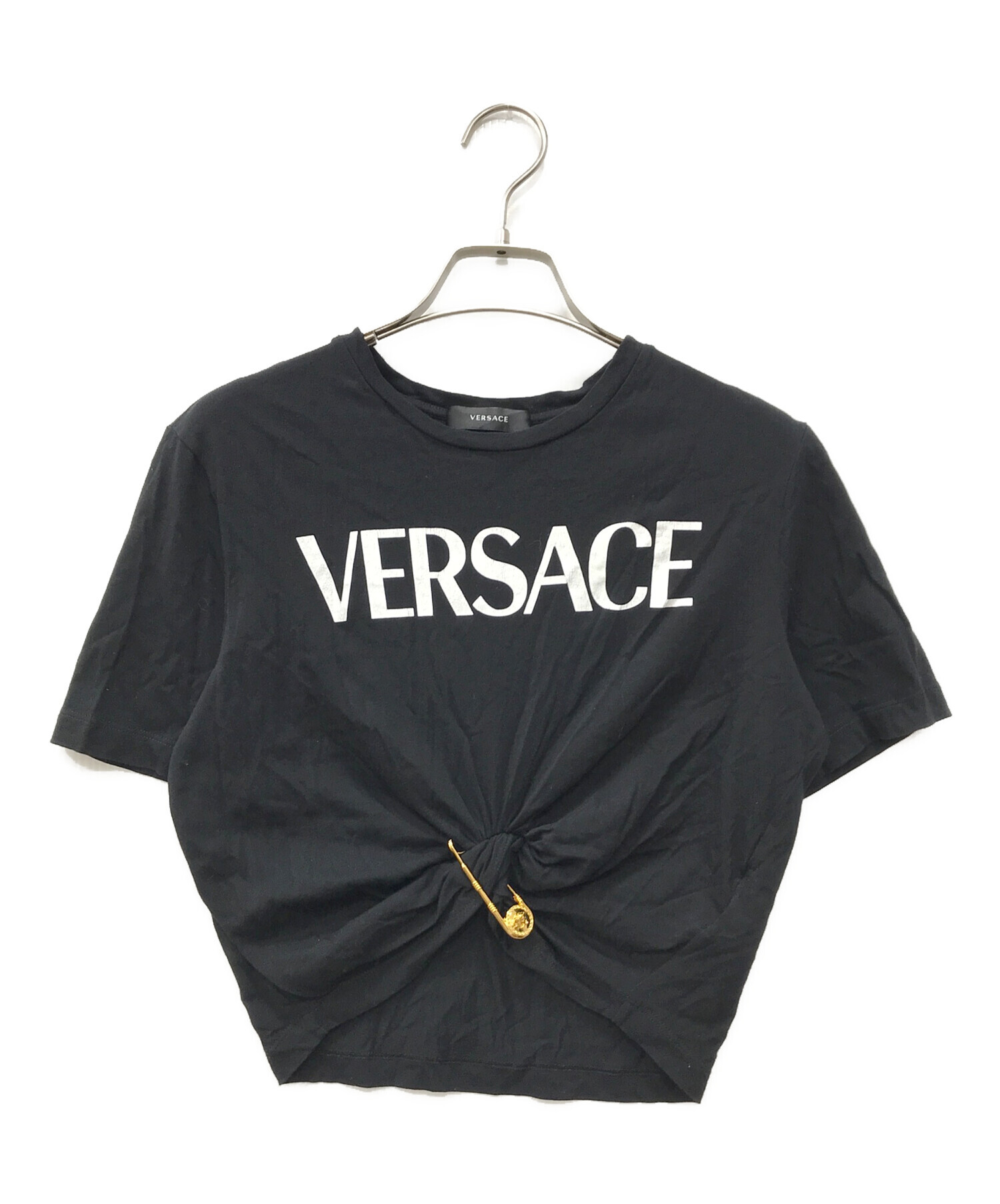 中古・古着通販】VERSACE (ヴェルサーチェ) メデューサピン Tシャツ 