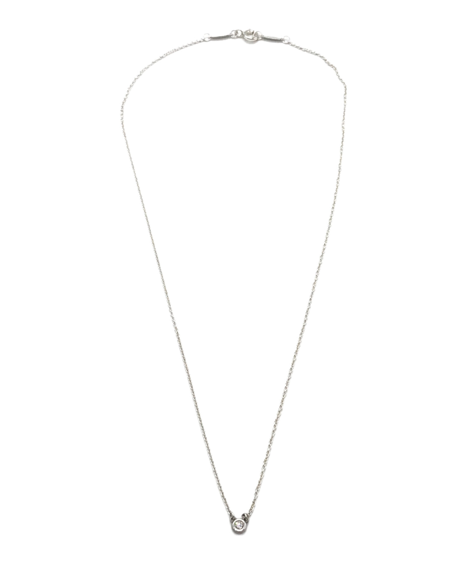 ティファニーTiffany&Co バイザヤード ネックレス シルバー