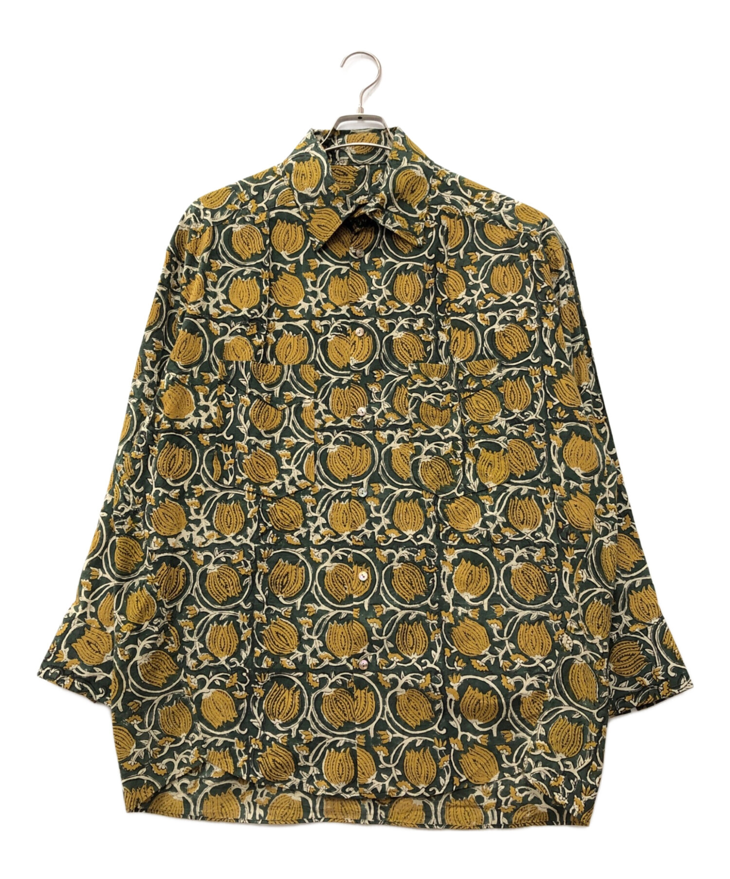 中古・古着通販】Edwina Horl (エドウィナ ホール) 花柄シャツ 