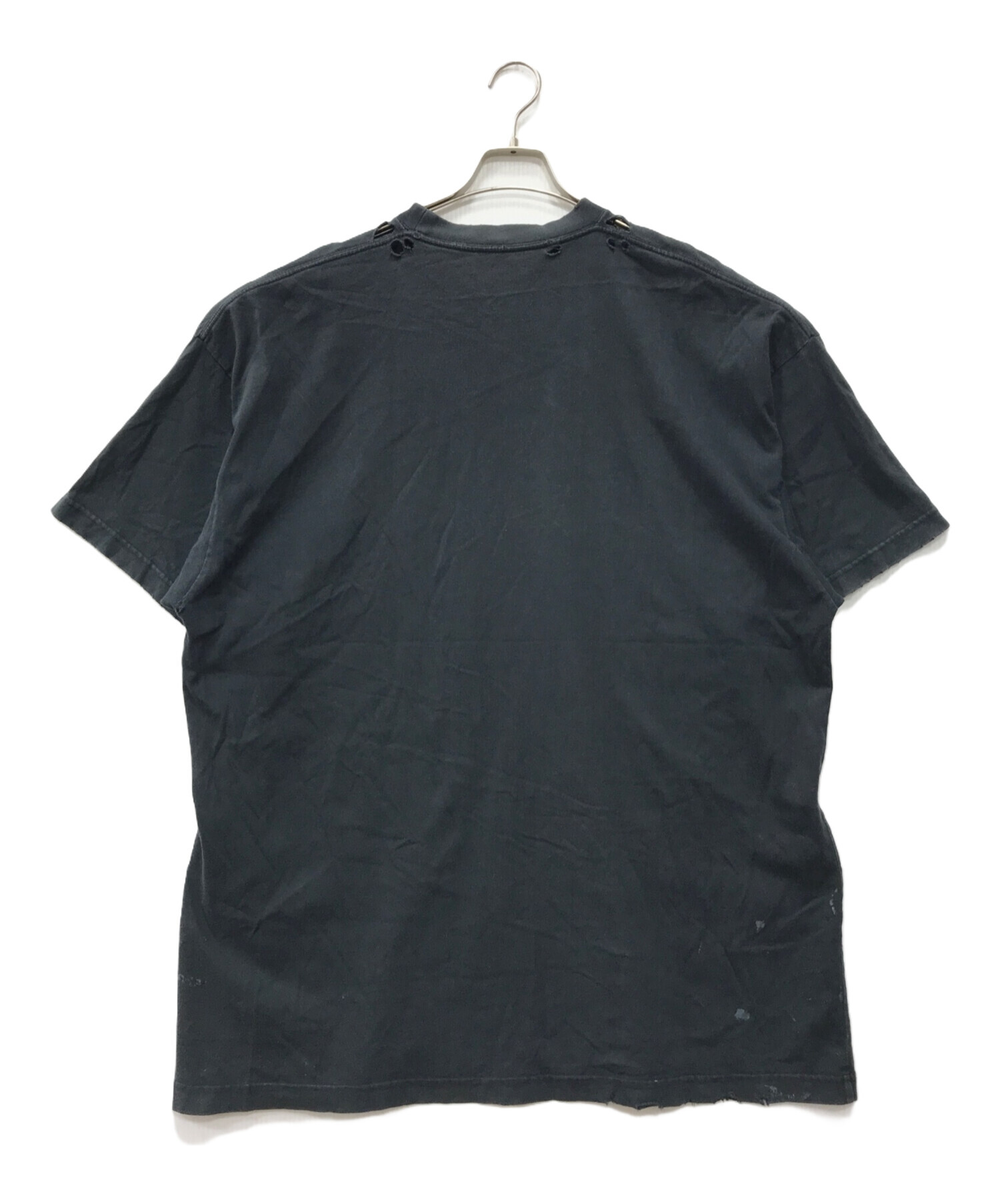 中古・古着通販】BALENCIAGA (バレンシアガ) METAL LOGO CRASHED SS 