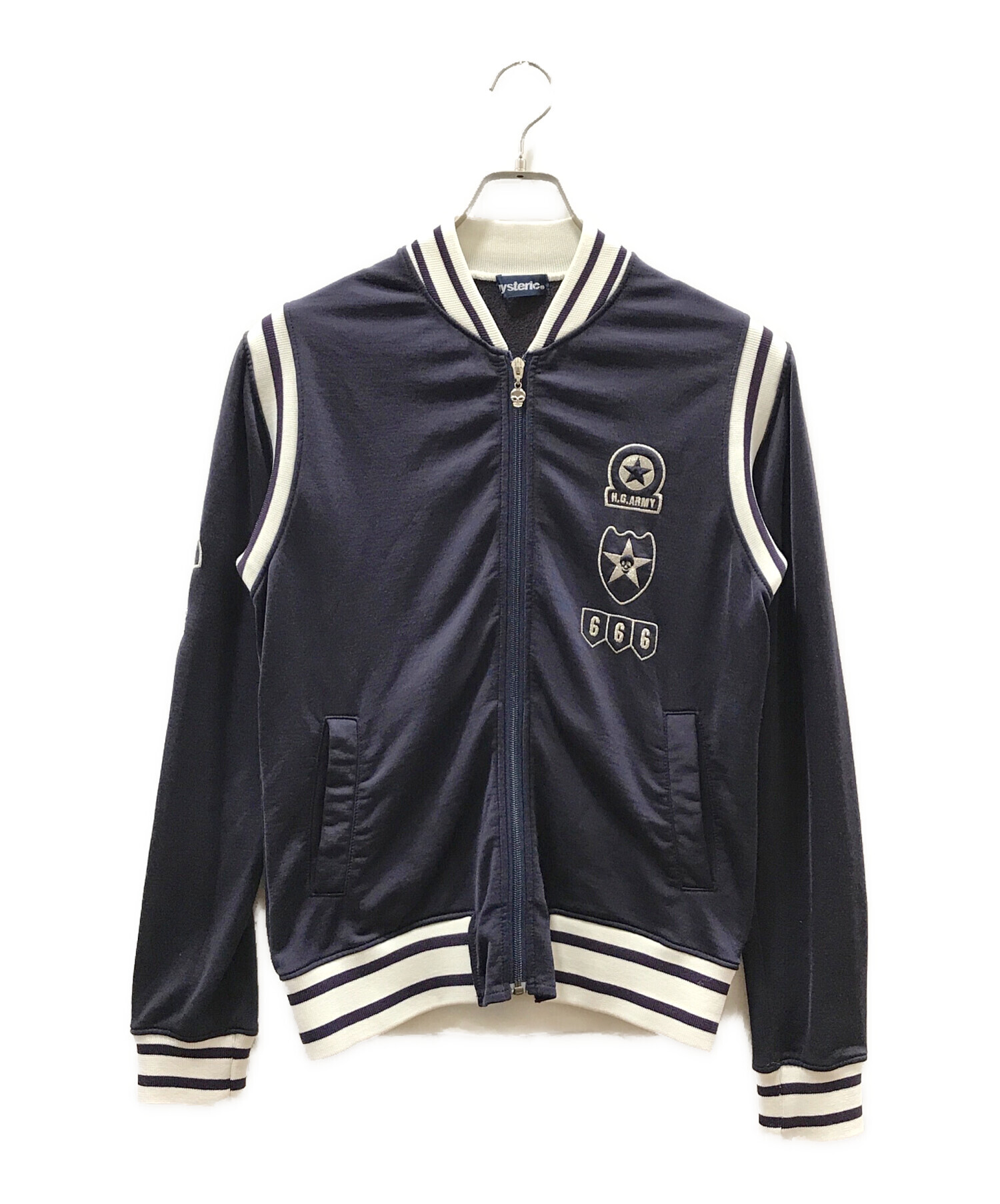 中古・古着通販】Hysteric Glamour (ヒステリックグラマー) リブ切替 