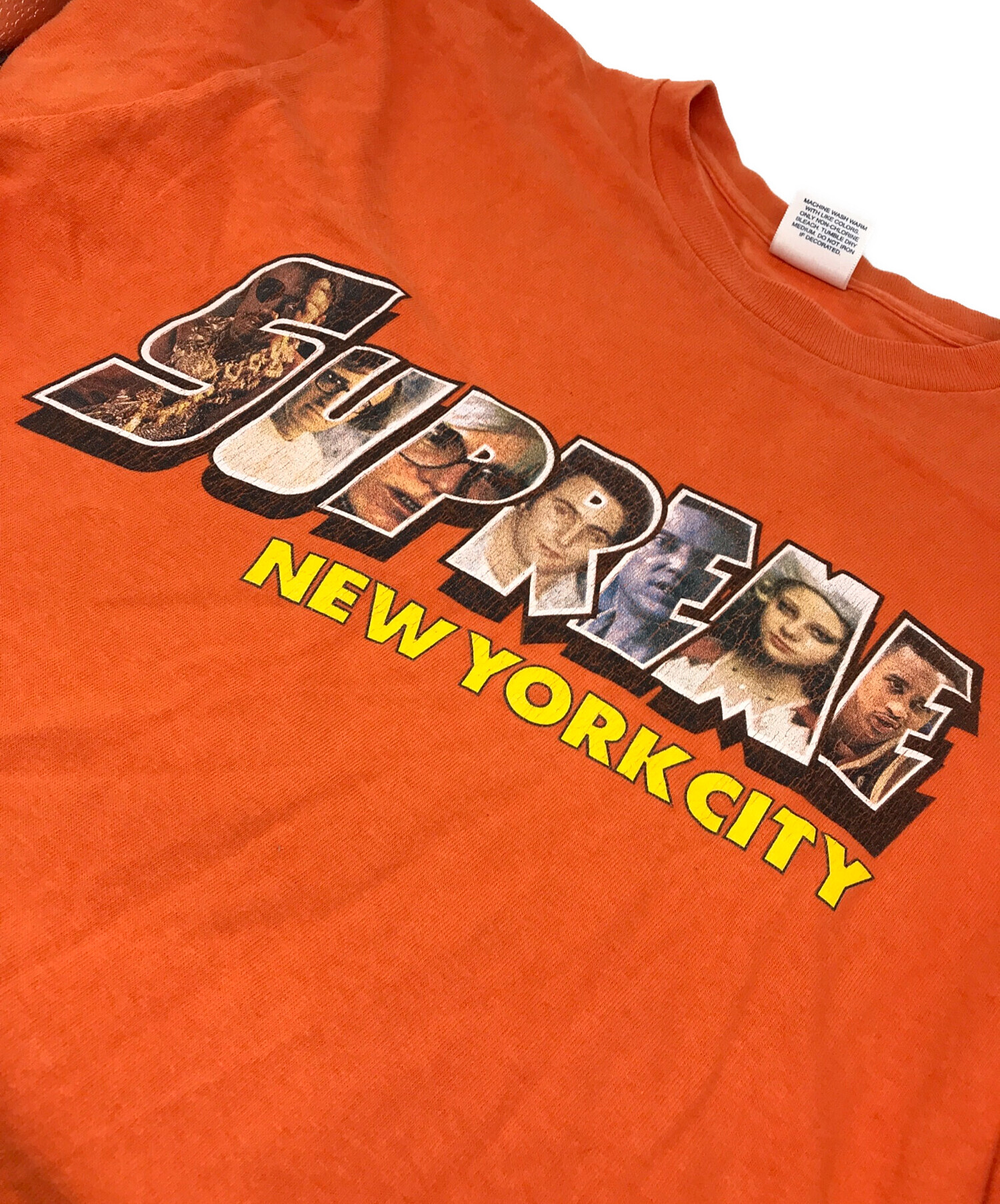 中古・古着通販】SUPREME (シュプリーム) New York City Tee オレンジ 