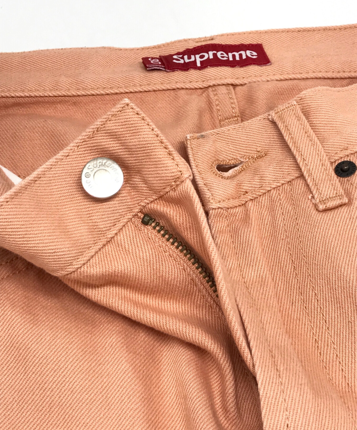 中古・古着通販】SUPREME (シュプリーム) Baggy Denim Short オレンジ