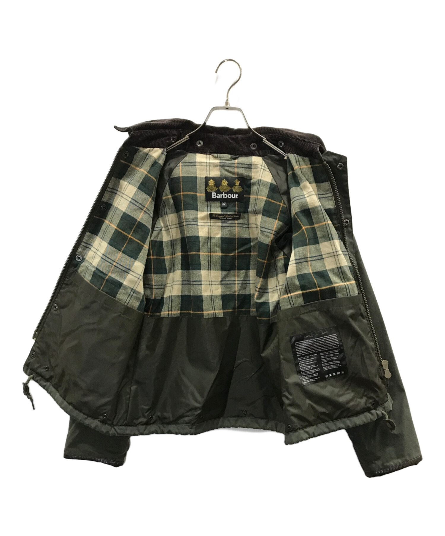 Barbour バブアー SPEY スペイ・OLV オリーブ 中古・古着通販】Barbour (バブアー) SL SPEY オリーブ サイズ